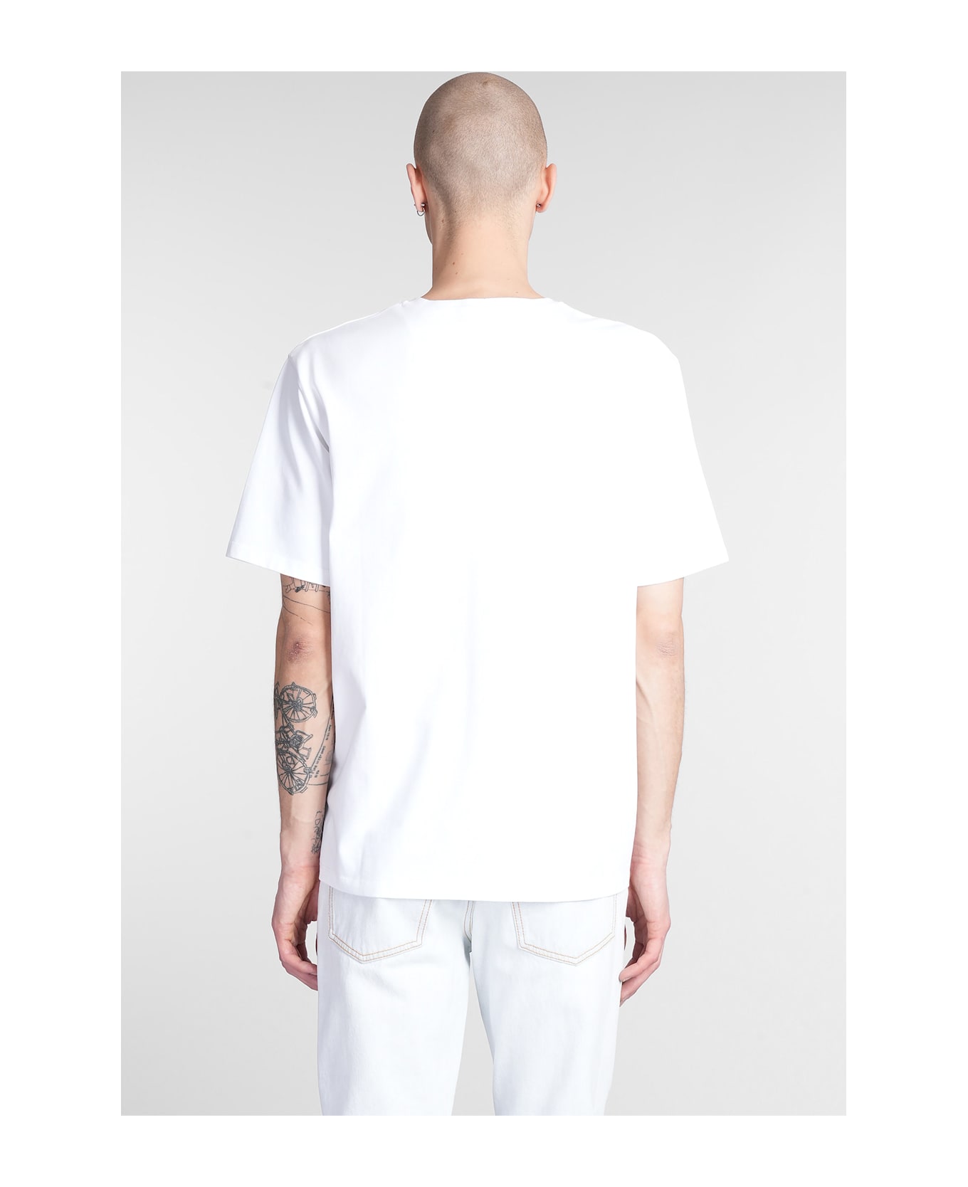 Bally T-shirt In White Cotton - white