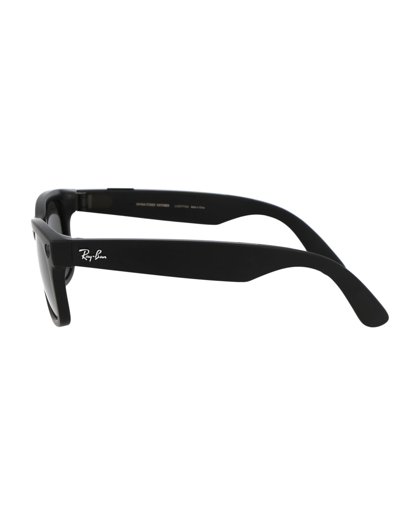 Ray-Ban Stories Wayfarer Sunglasses - 601S87 MATTE BLACK