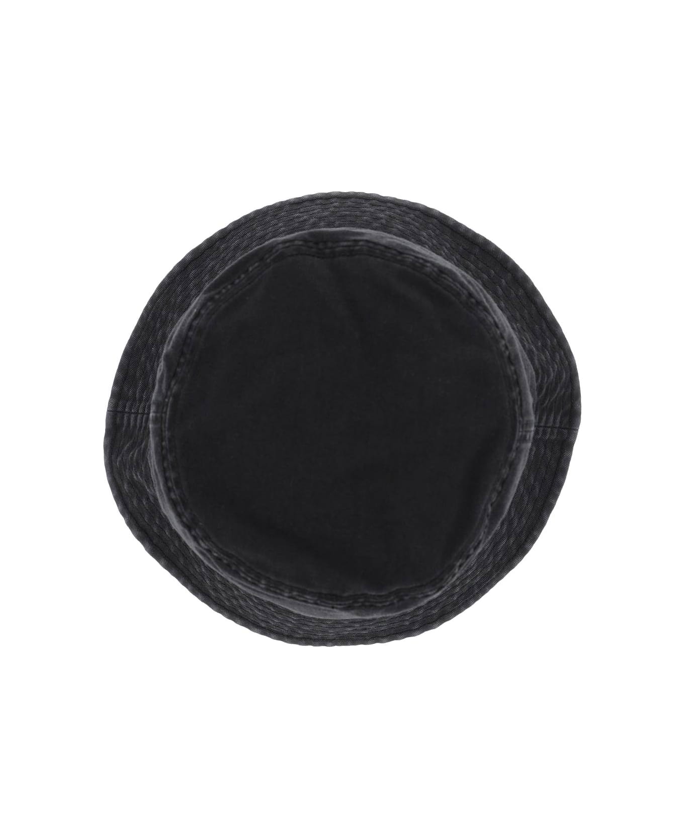 Y-3 Black Bucket Hat With Logo