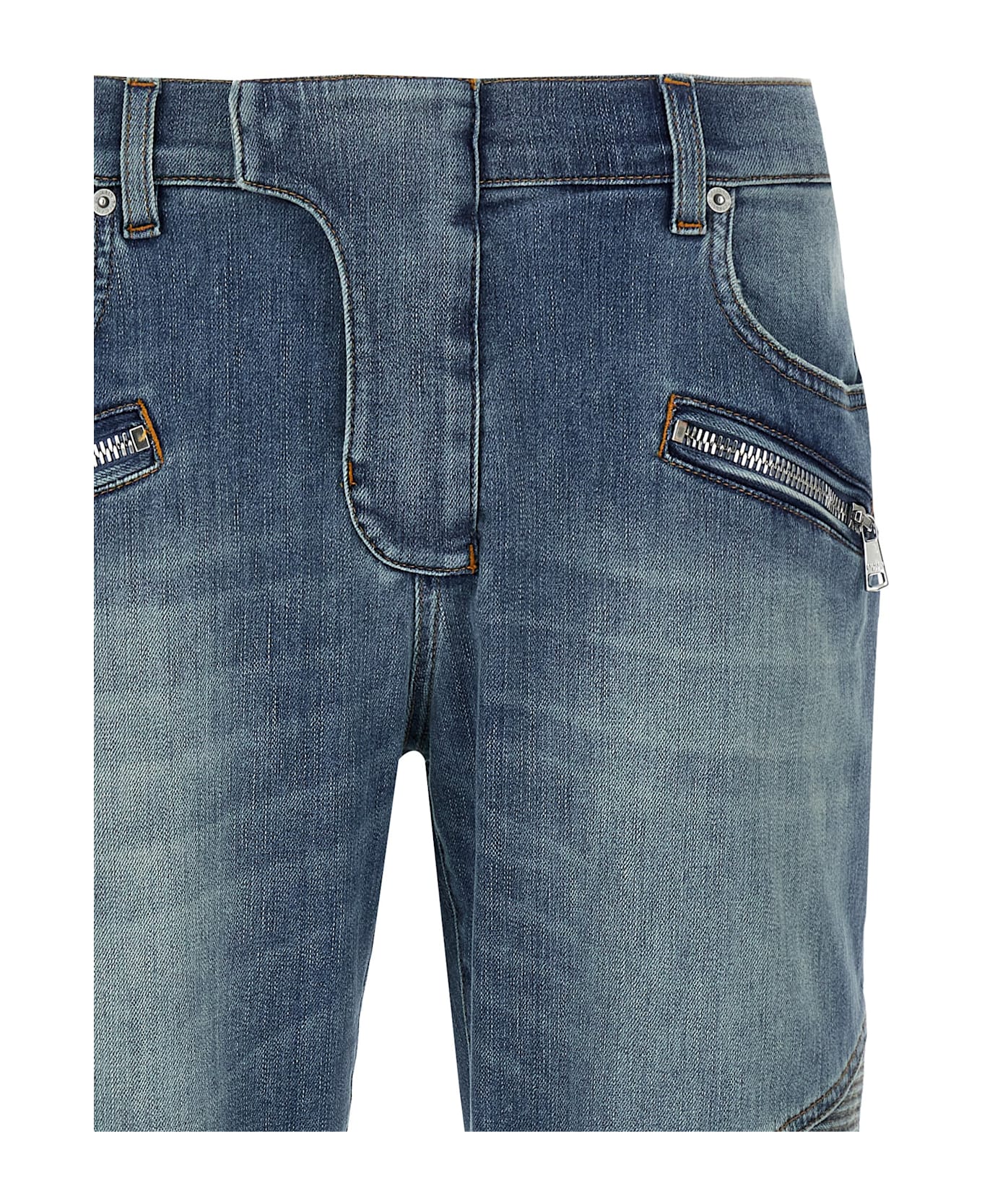 Balmain 
biker
 Jeans - Blue