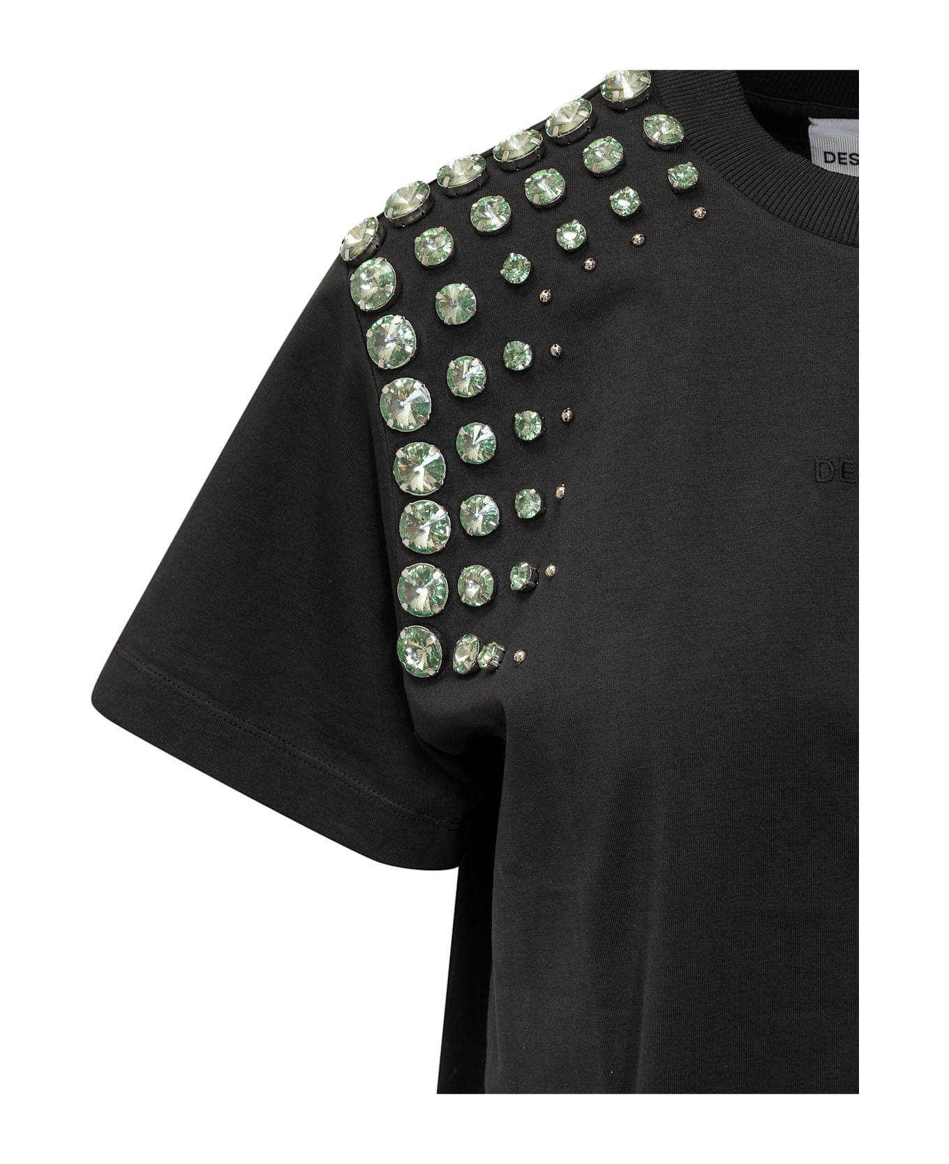 Des Phemmes T-shirt With Rhinestones | italist