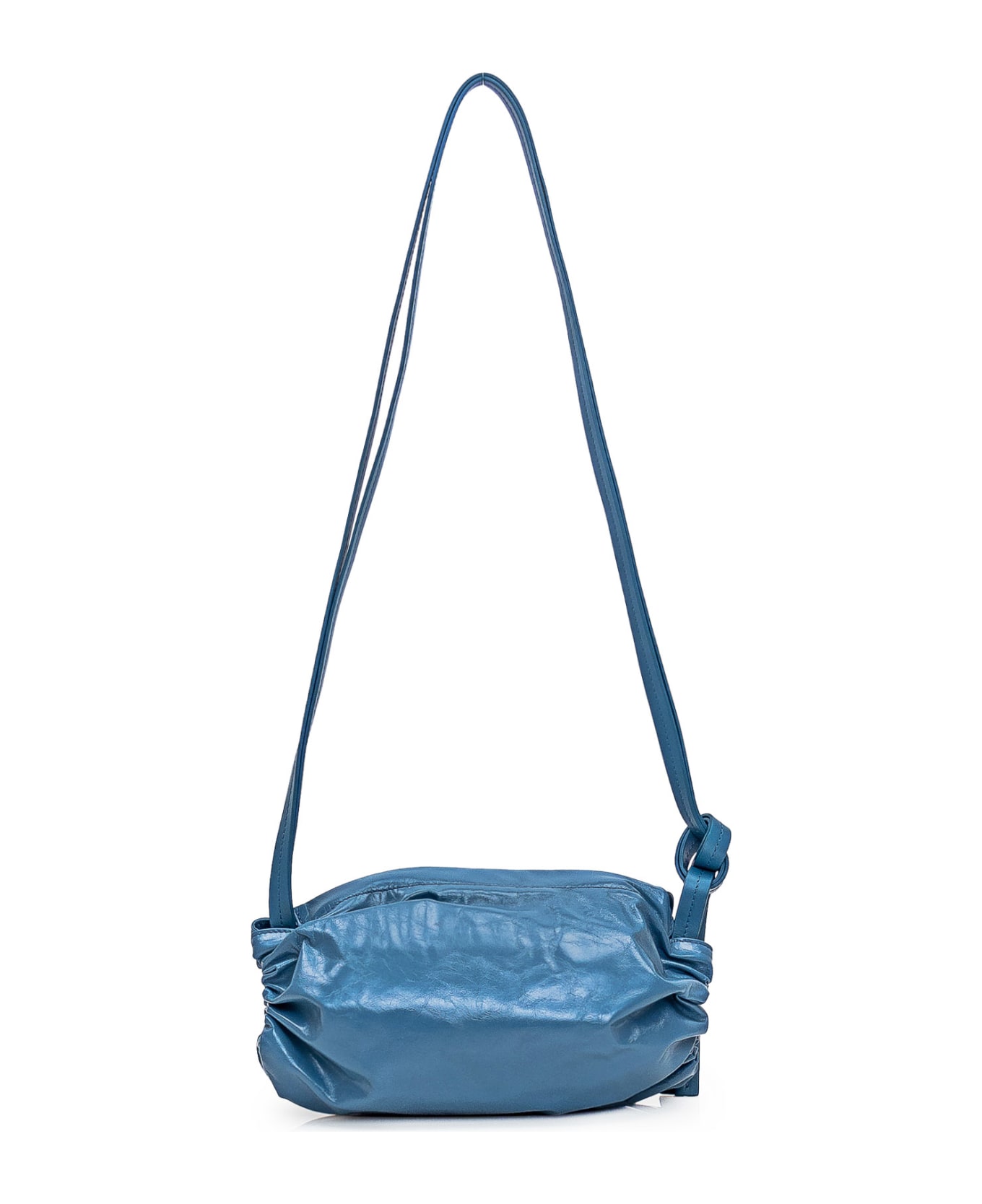 Jil Sander Leather Bag - BLU ショルダーバッグ