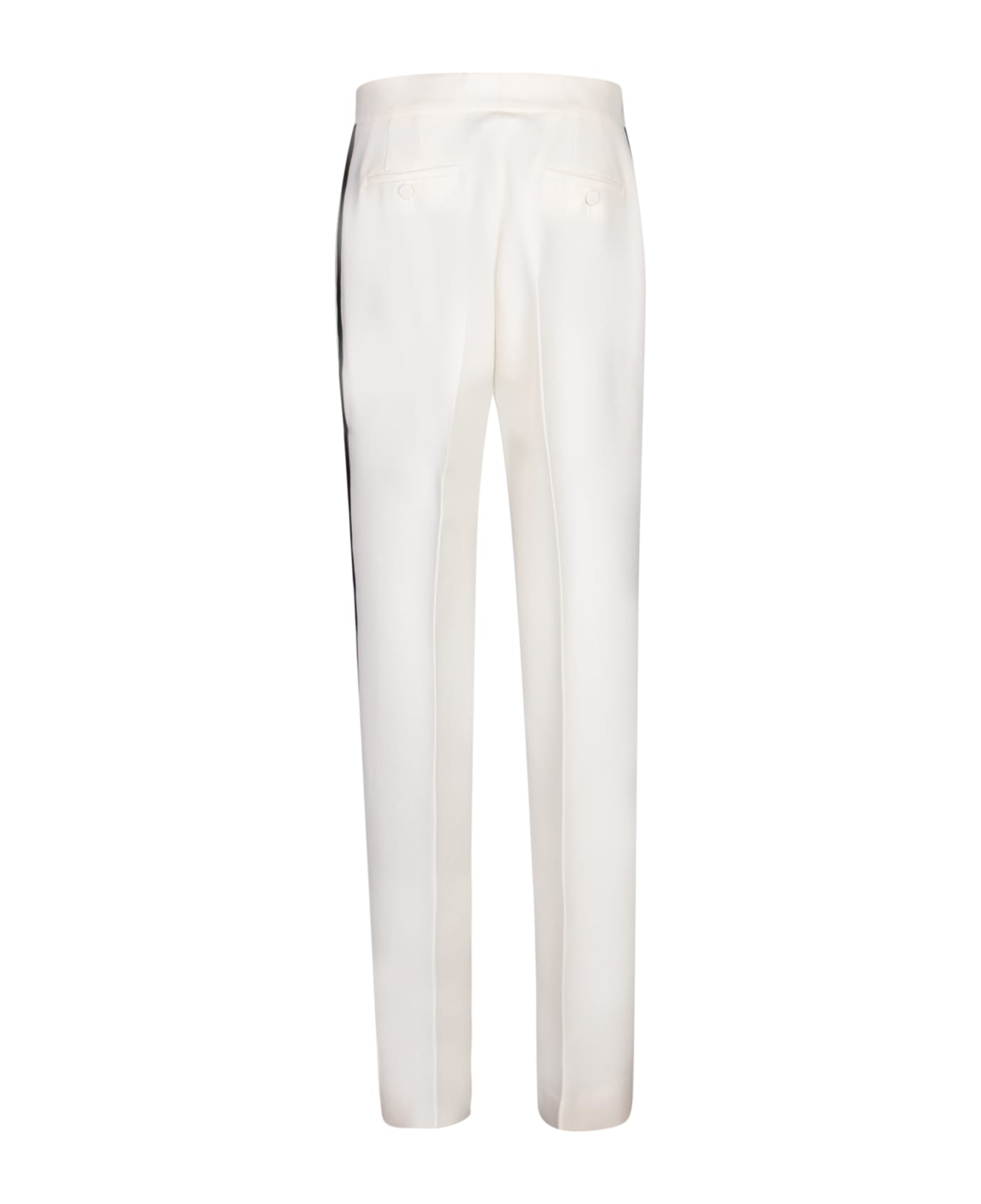 Gucci Side Band Pants - White/Black