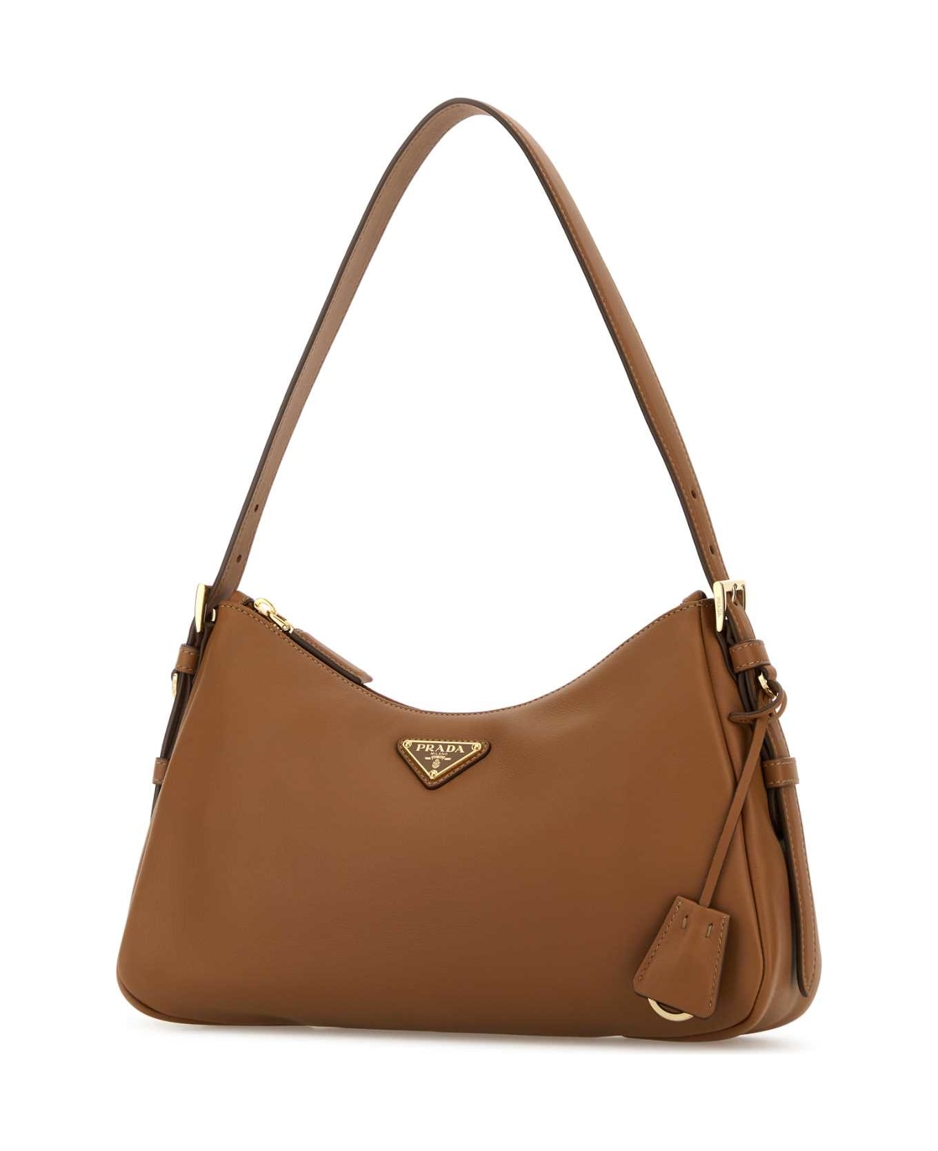 Prada Camel Leather Medium Aimã©e Shoulder Bag - CARAMEL 0