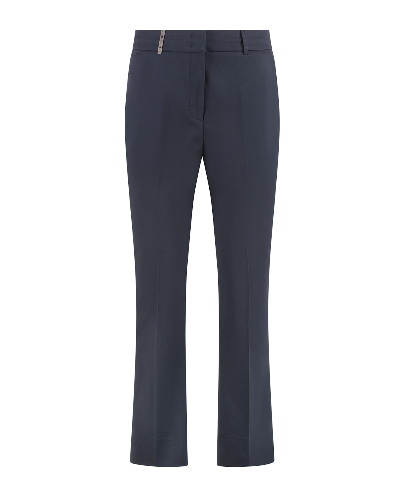 Peserico Cotton Trousers - blue