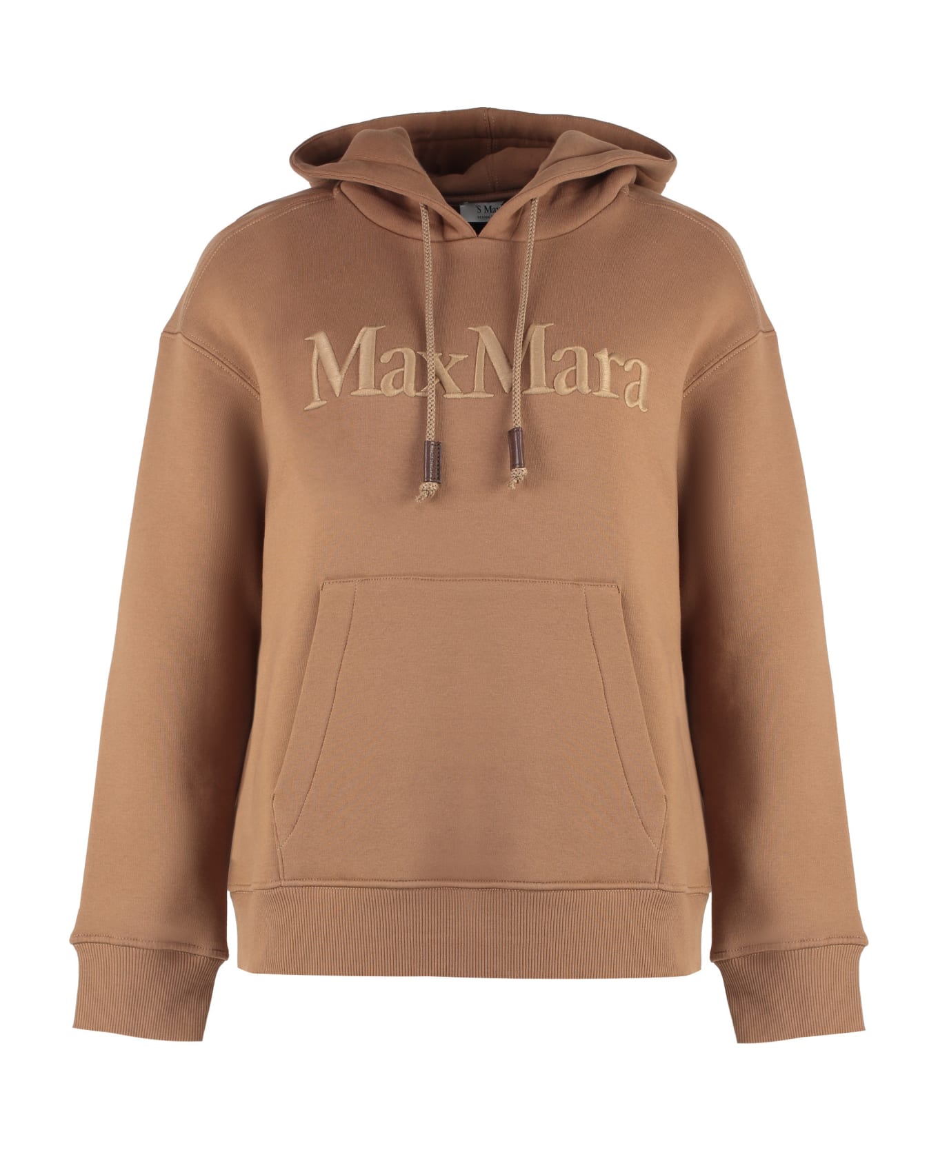'S Max Mara Agre Cotton Hoodie - brown