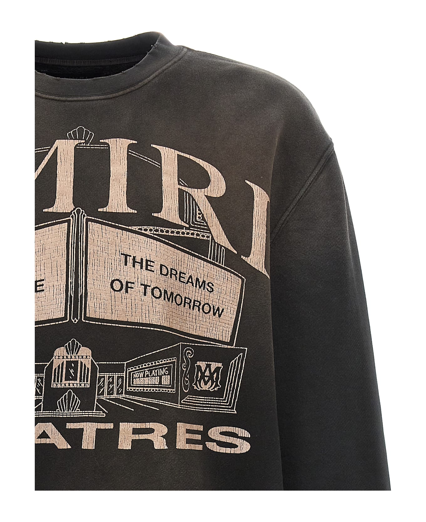 AMIRI 'amiri Theaters Vintage' Sweatshirt - Black  