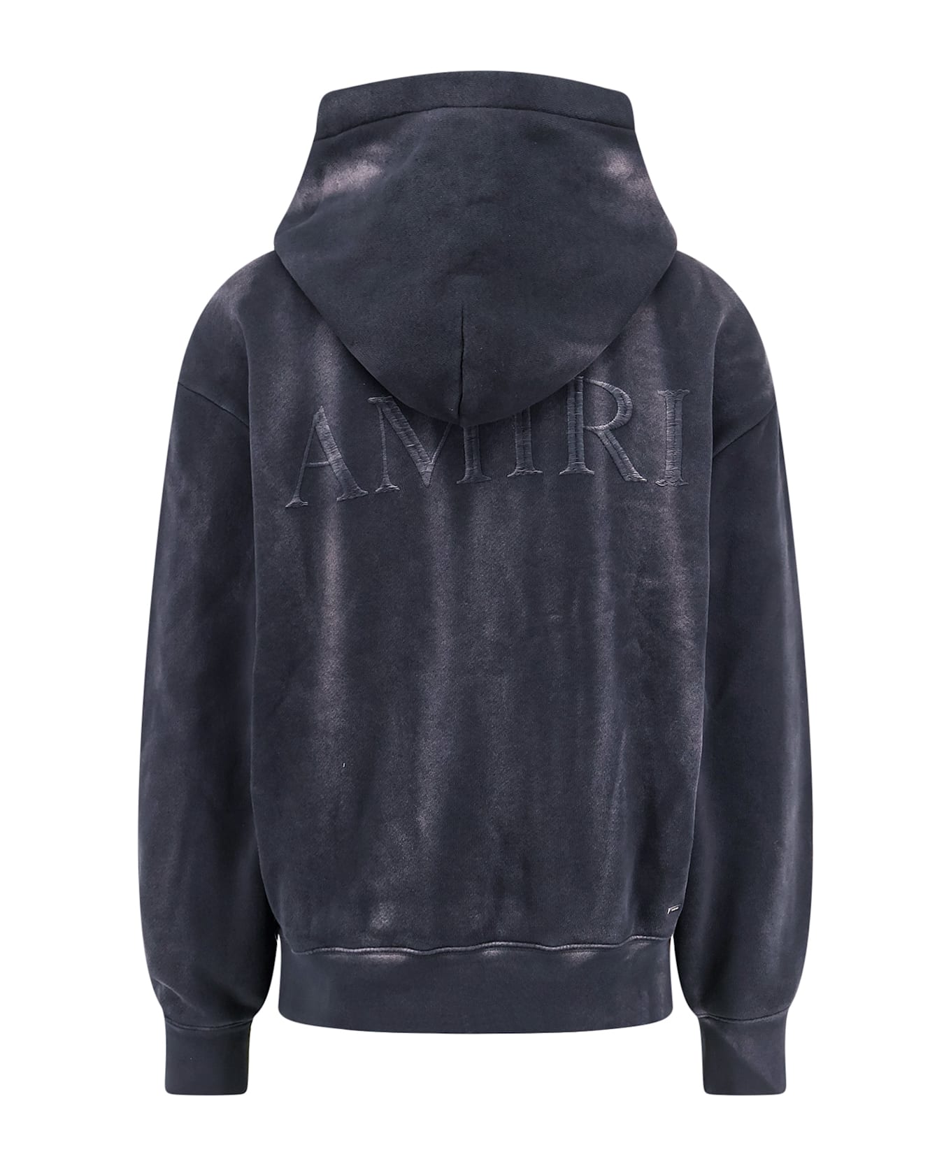 Vintage Hooded Cotton Sweatshirt - Thumbnail 4