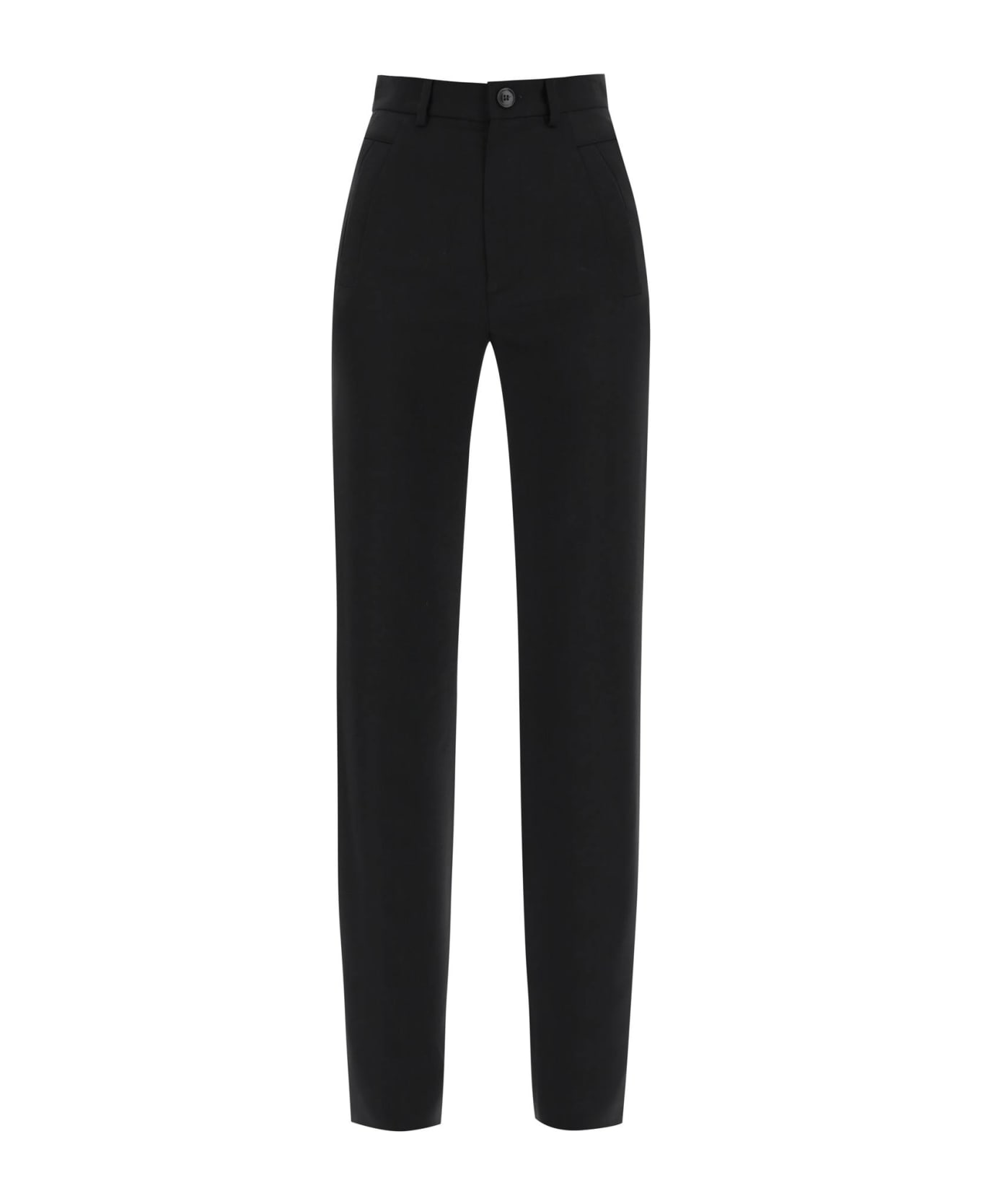 Vivienne Westwood Ray Trousers In Wool Serge - BLACK (Black) ボトムス