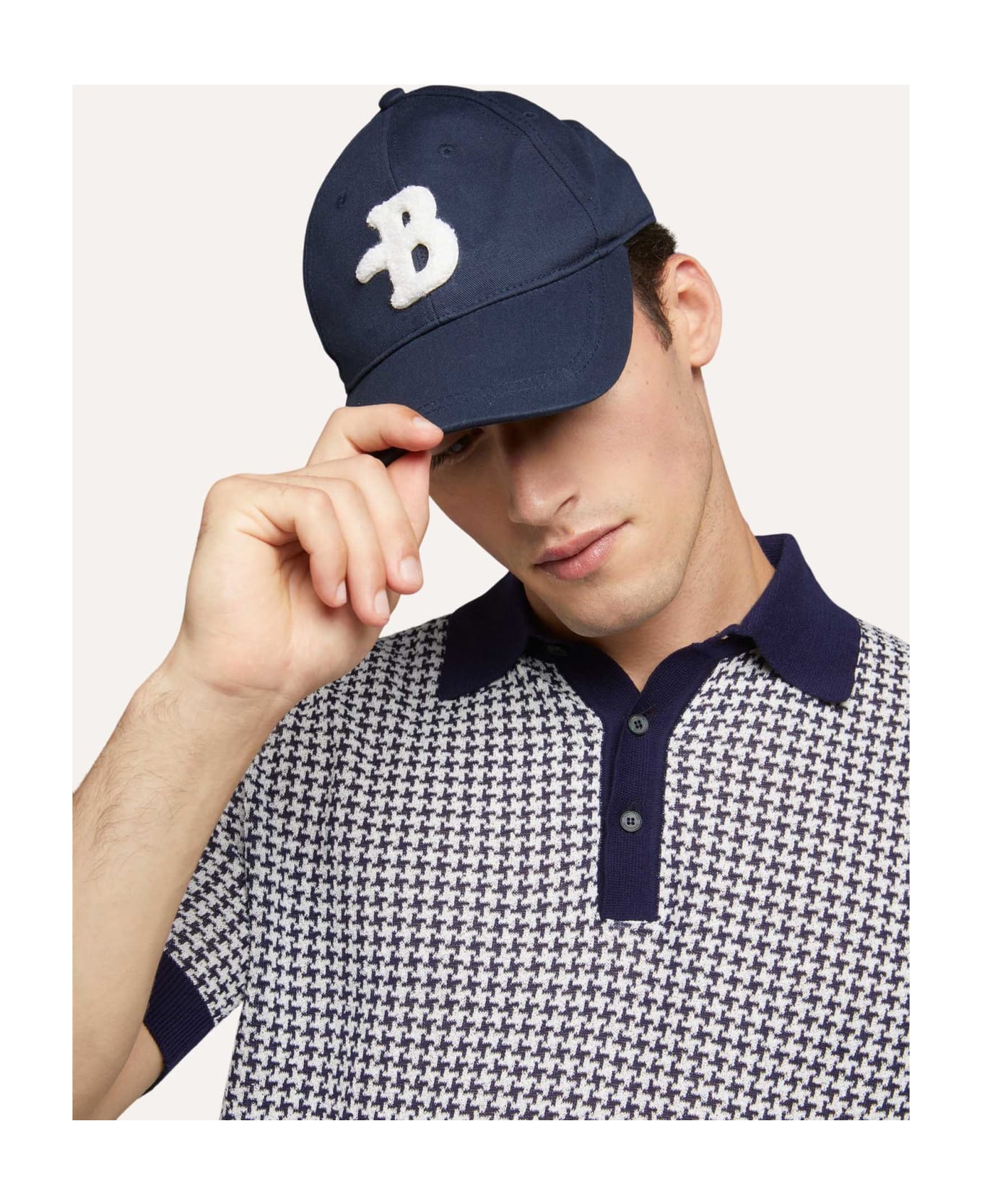 Ballantyne Monogram Baseball Cap - Blue