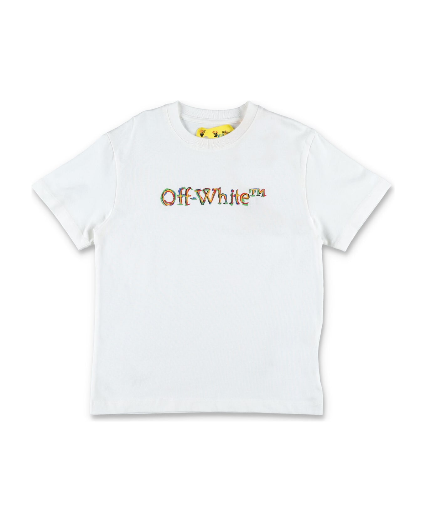 Off-White Logo Sketch T-shirt - WHITE