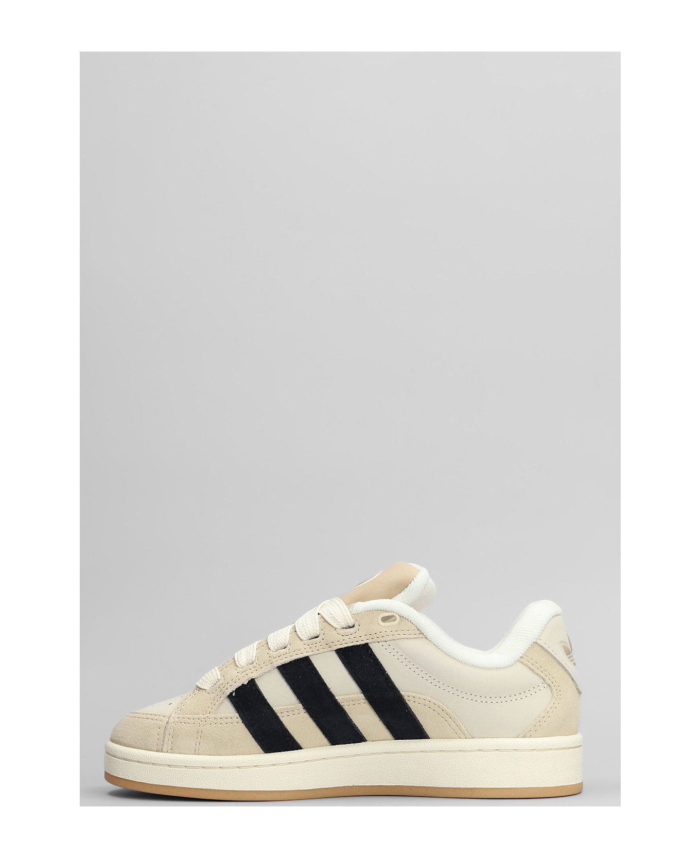 Adidas Campus 00s Beta Sneakers In Beige Suede And Leather - beige