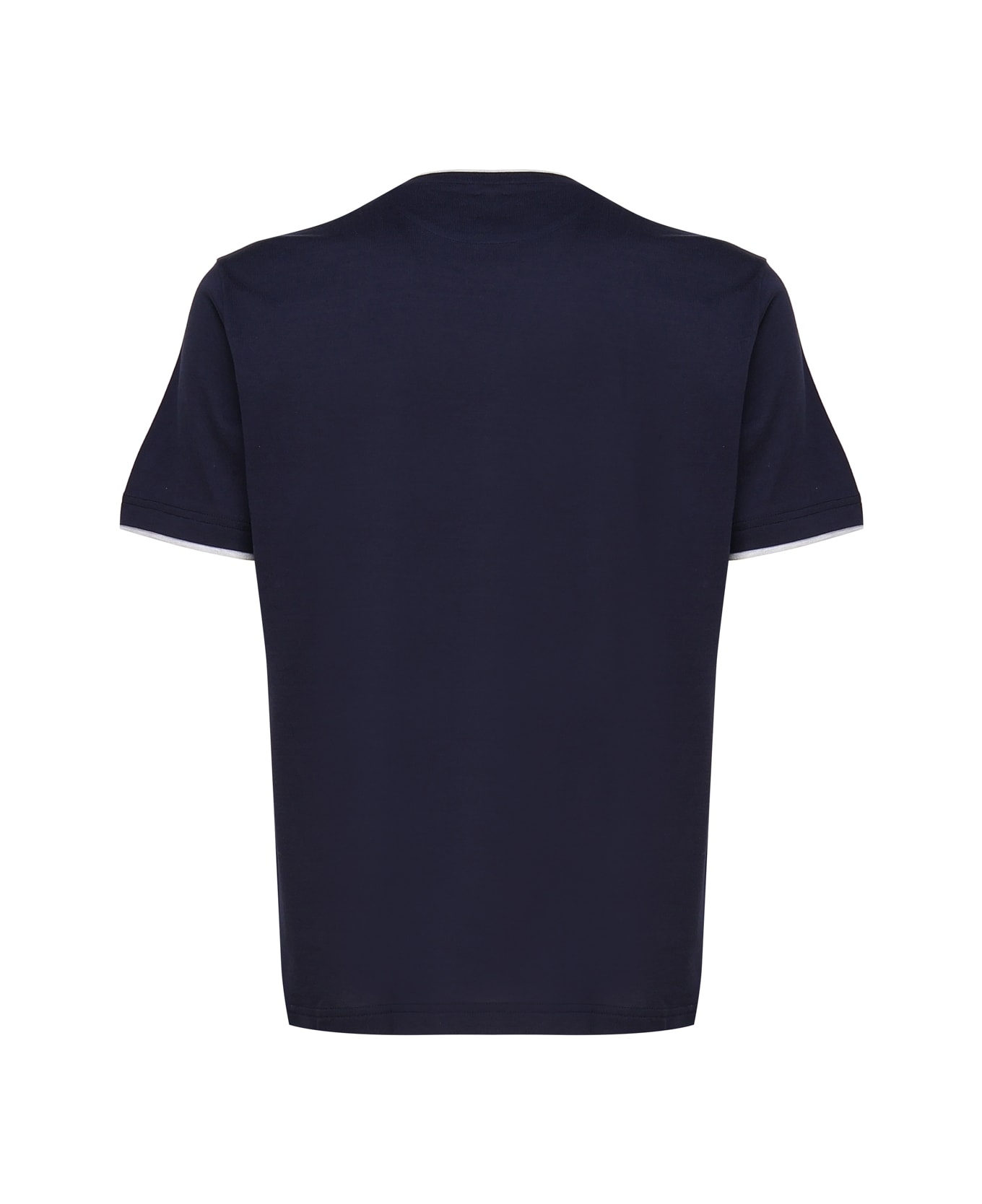 Eleventy Crew Neck T-shirt - Blue