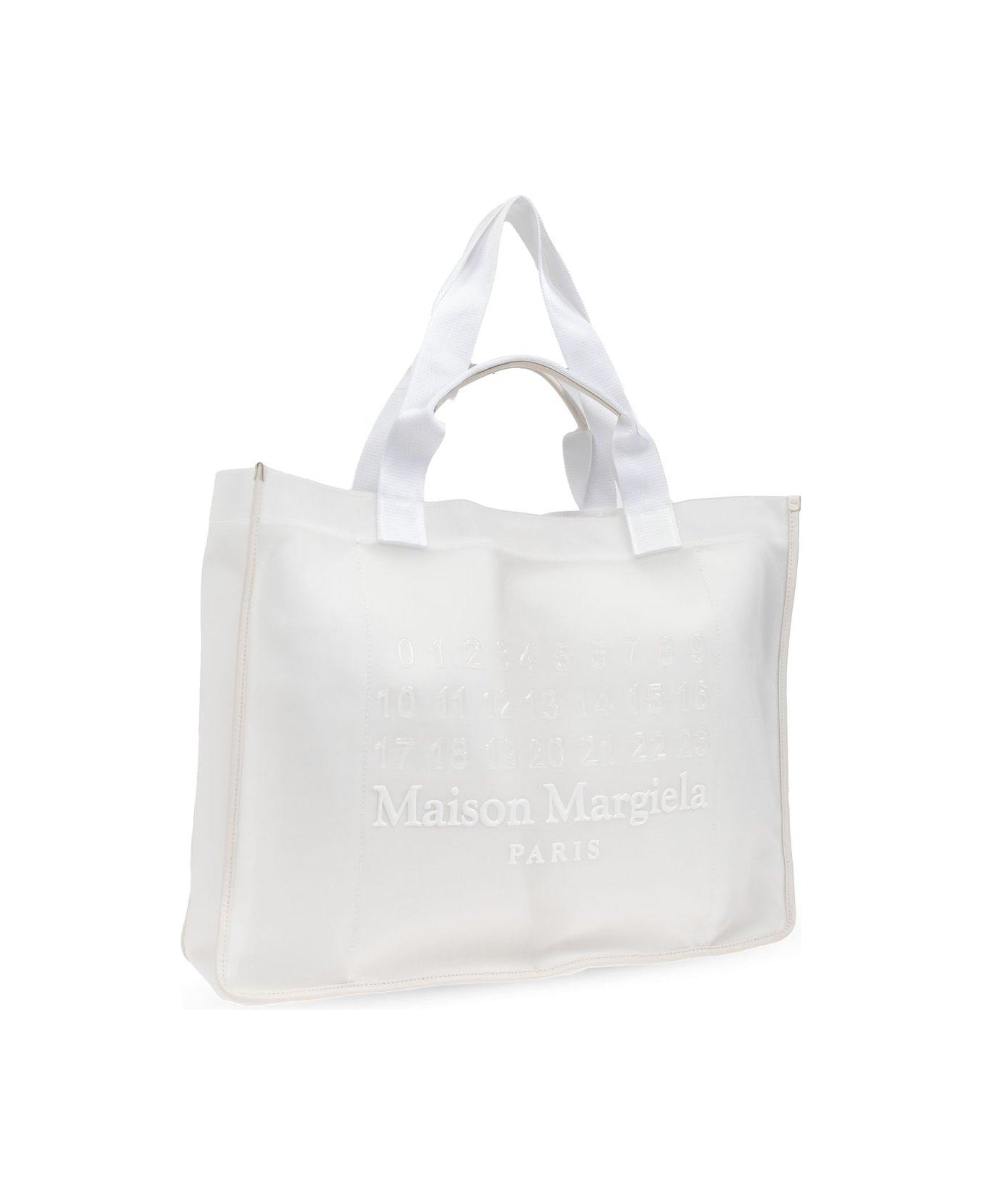Maison Margiela Cabas Large Shoulder Bag - White