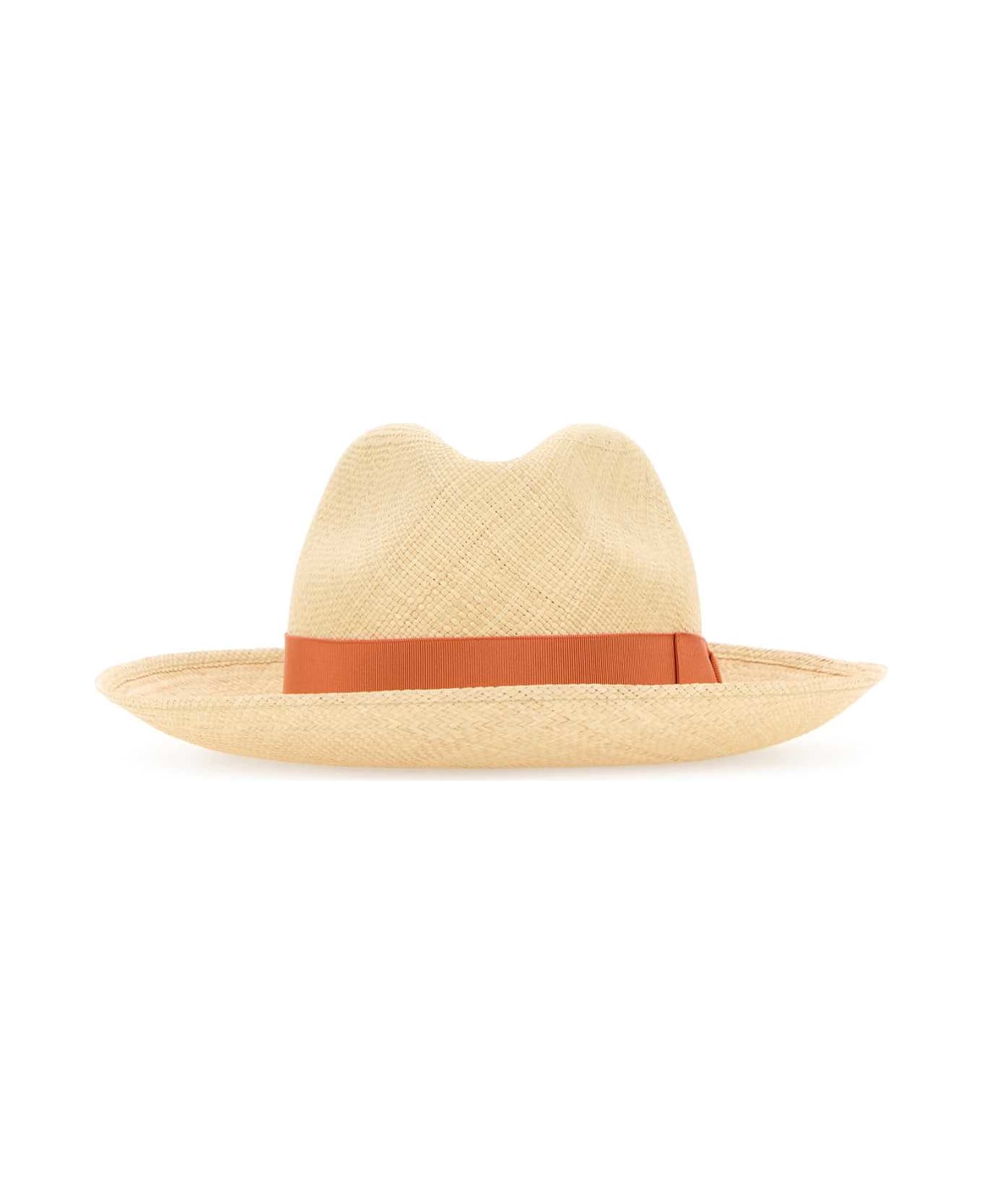 Borsalino Straw Amedeo Hat - AZALEA 帽子