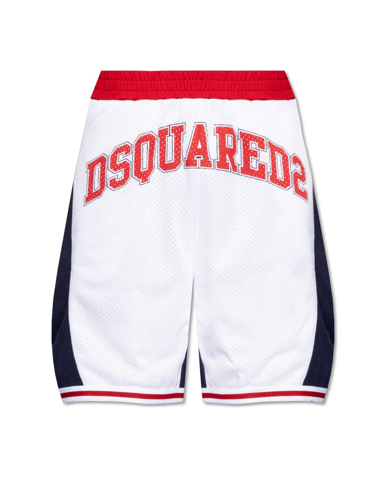 Dsquared2 Shorts With Logo - C