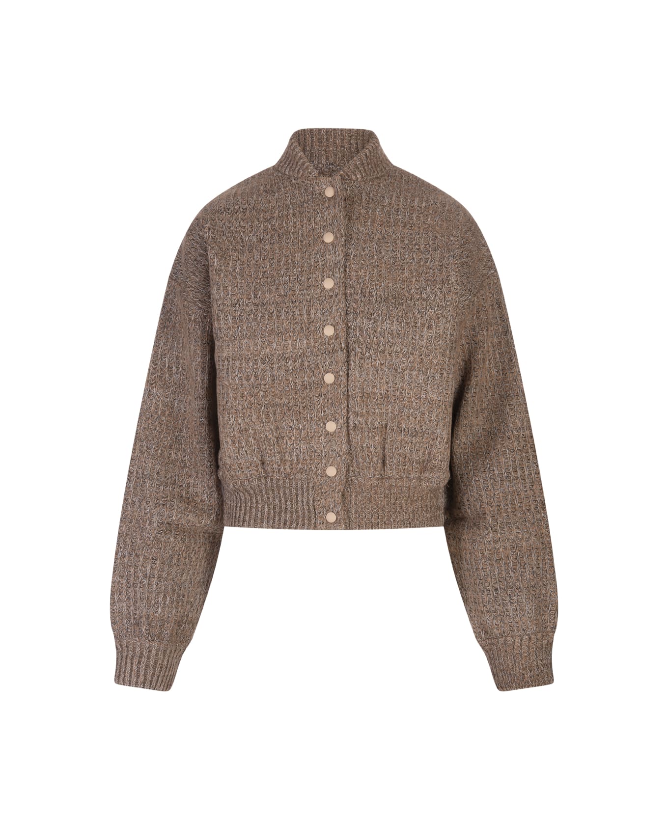 SportMax Camel Edda Bomber Jacket - Brown
