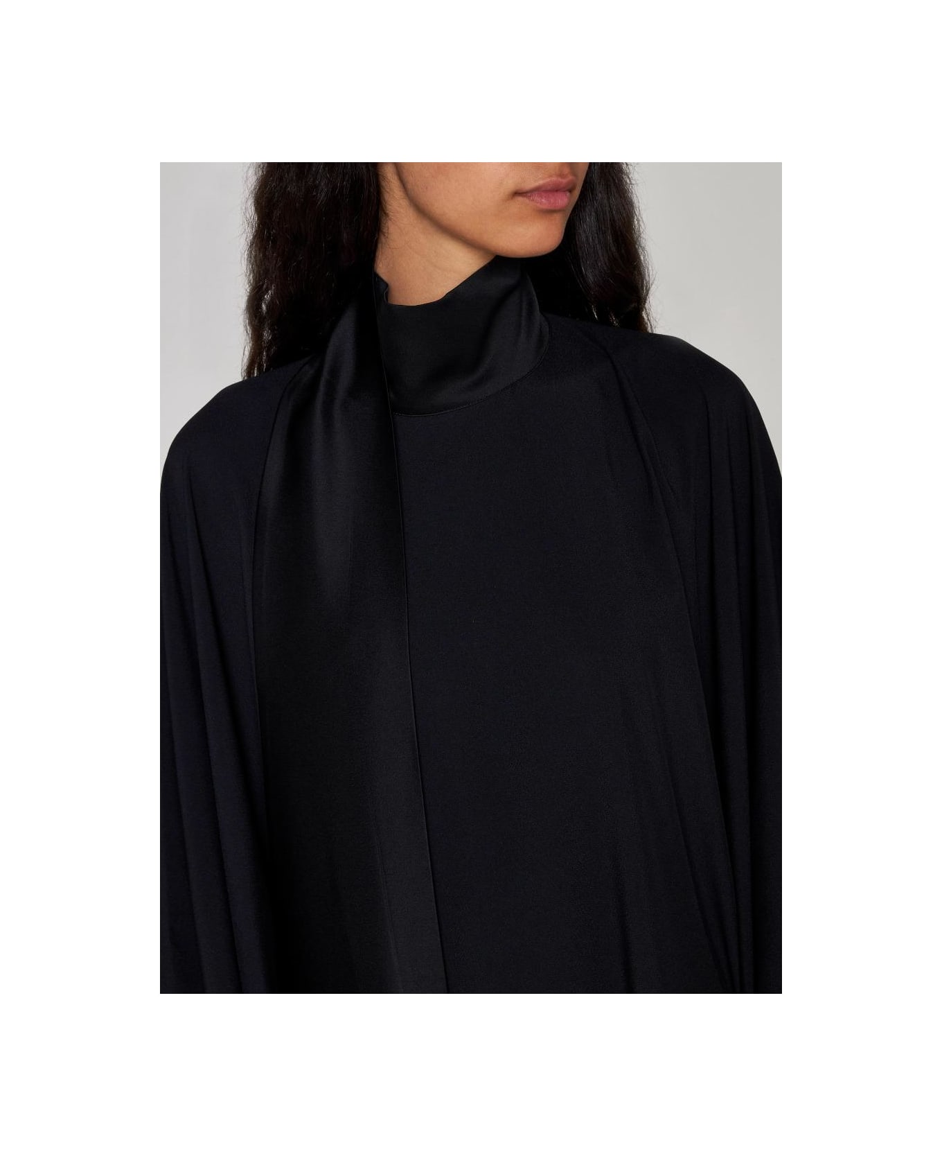 Taller Marmo Mrs. Ross Viscose-blend Kaftan - NERO