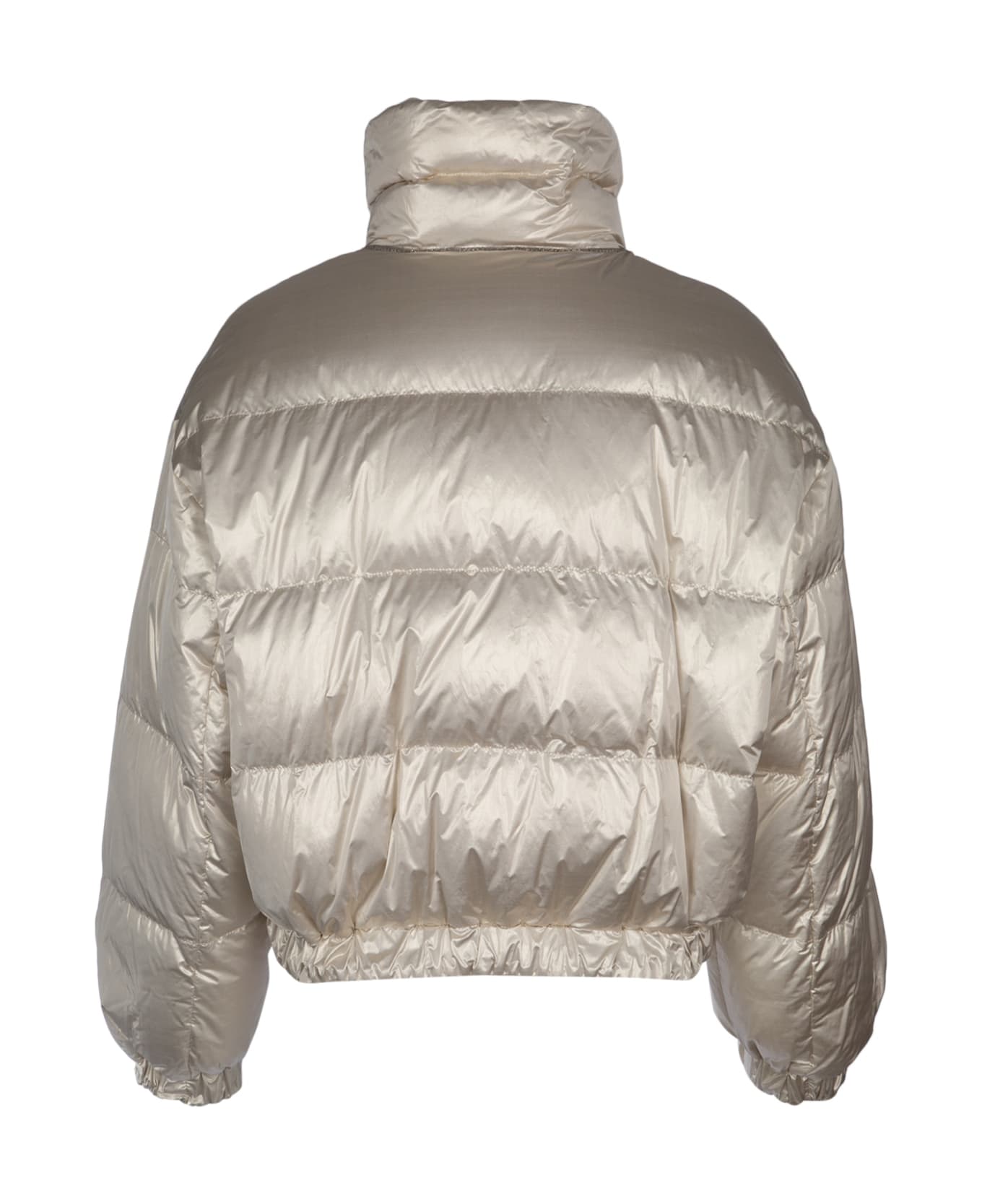 Brunello Cucinelli Pearly Techno Padded Jacket - C130