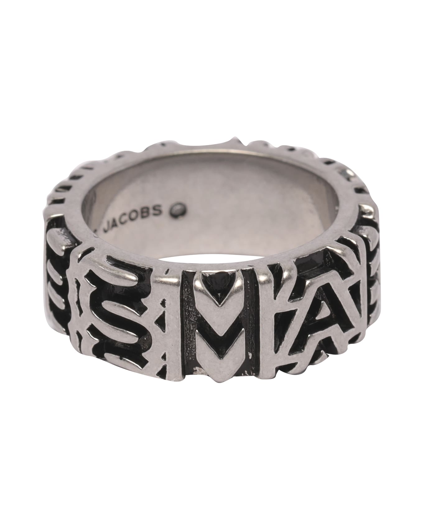 Marc Jacobs Monogram Ring - Silver リング