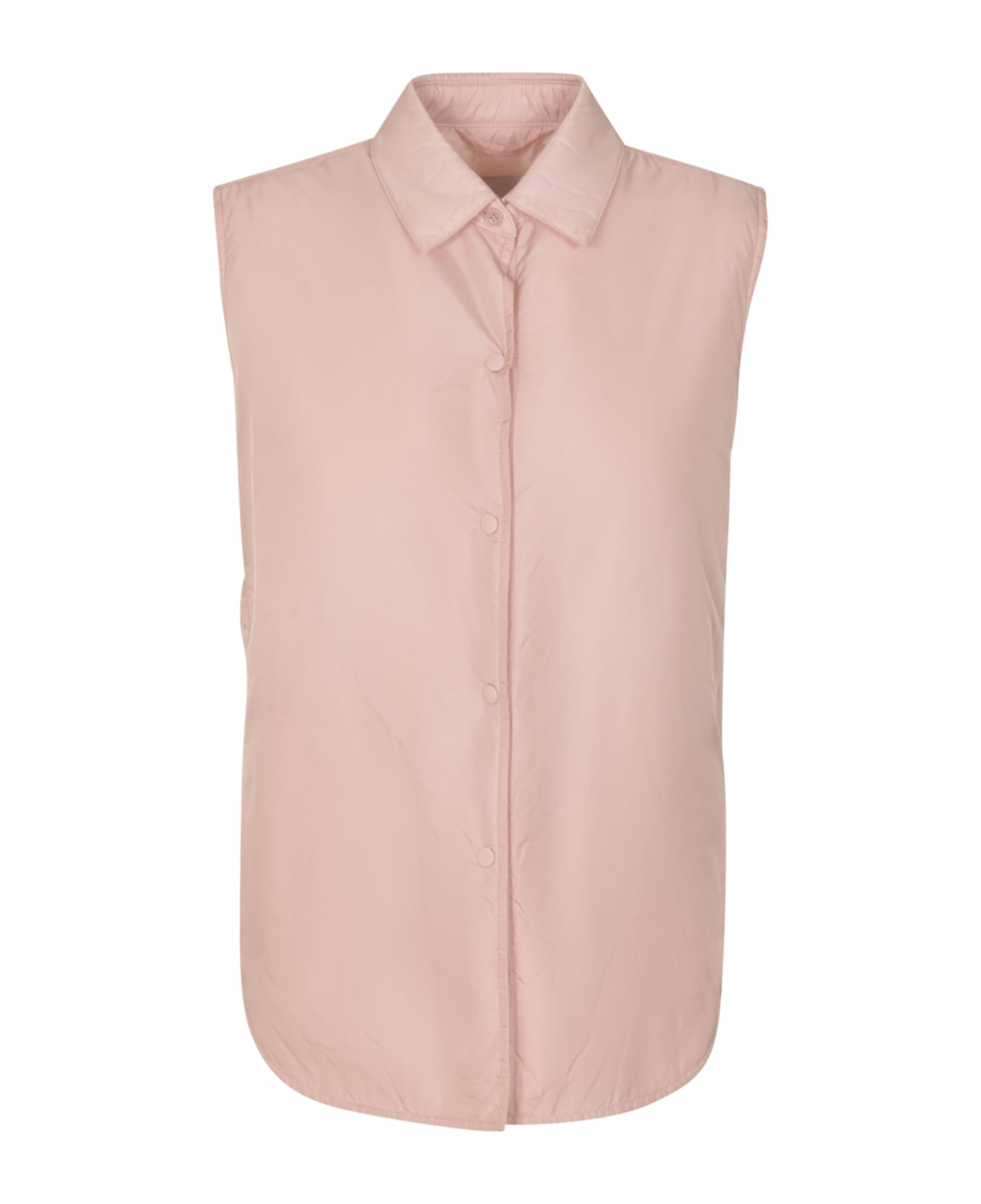 Aspesi Buttoned Sleeveless Shirt - Pink