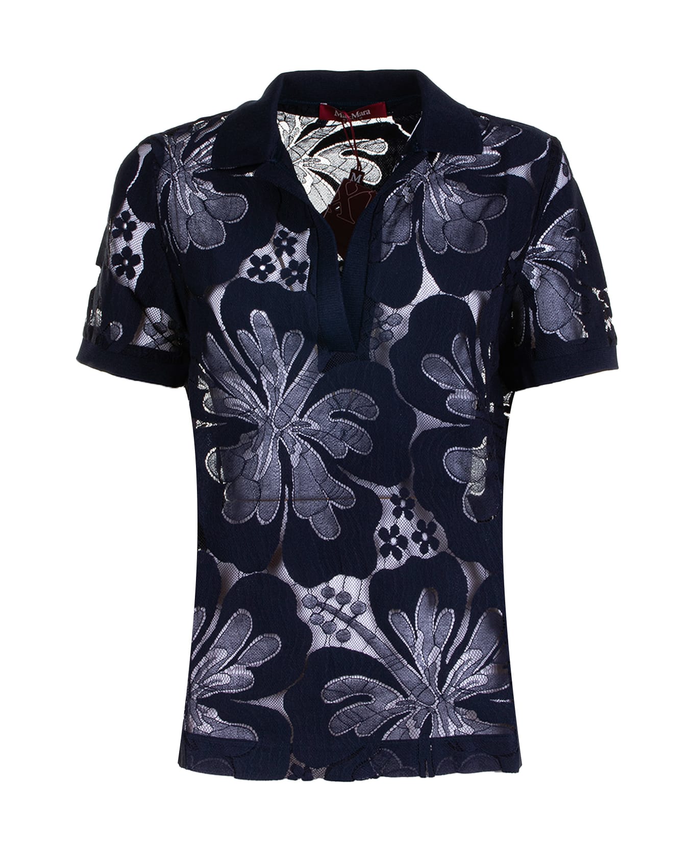 Max Mara Studio T-shirts And Polos Blue - Blue