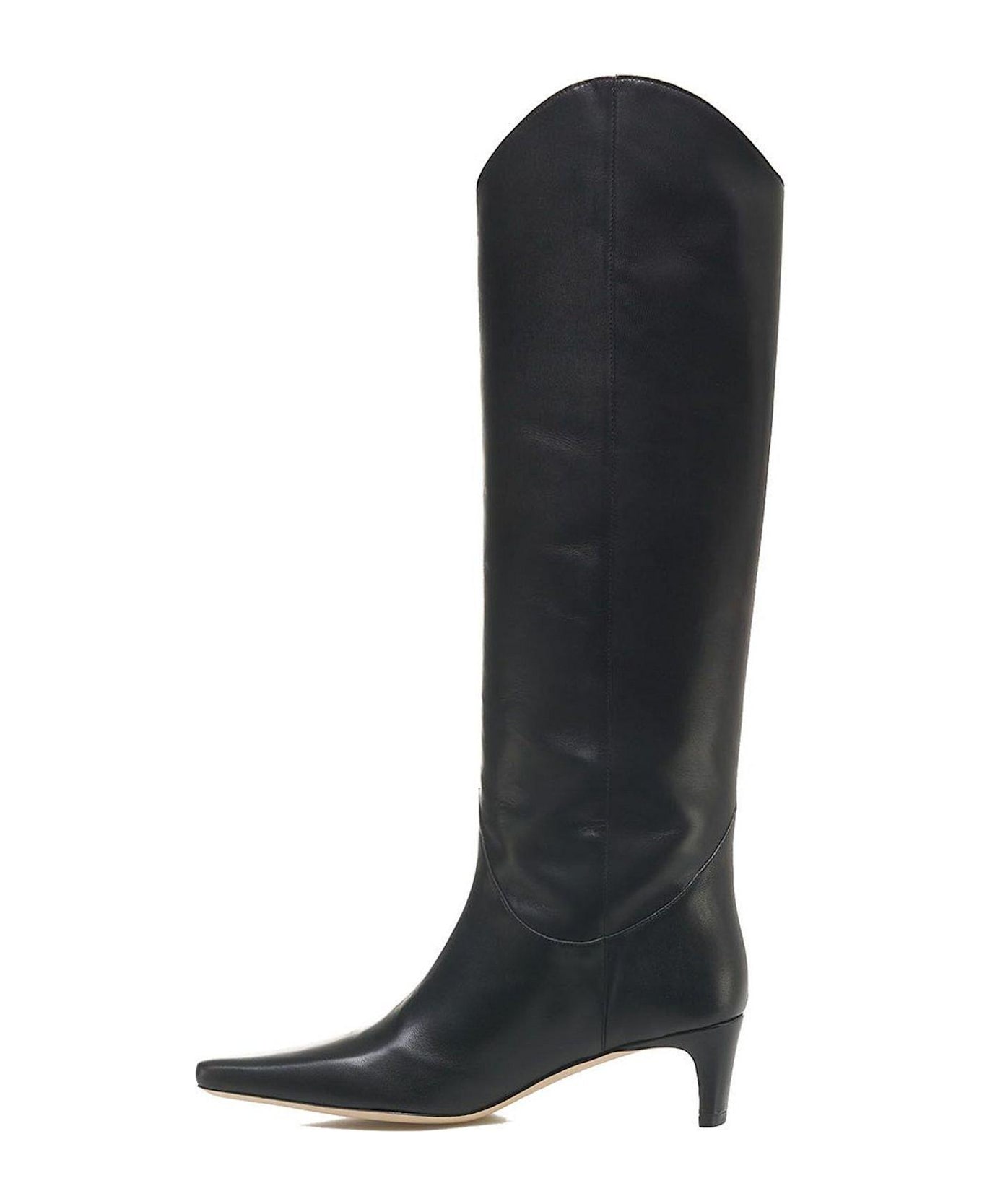 STAUD Western Wally Knee-high Boots - Black