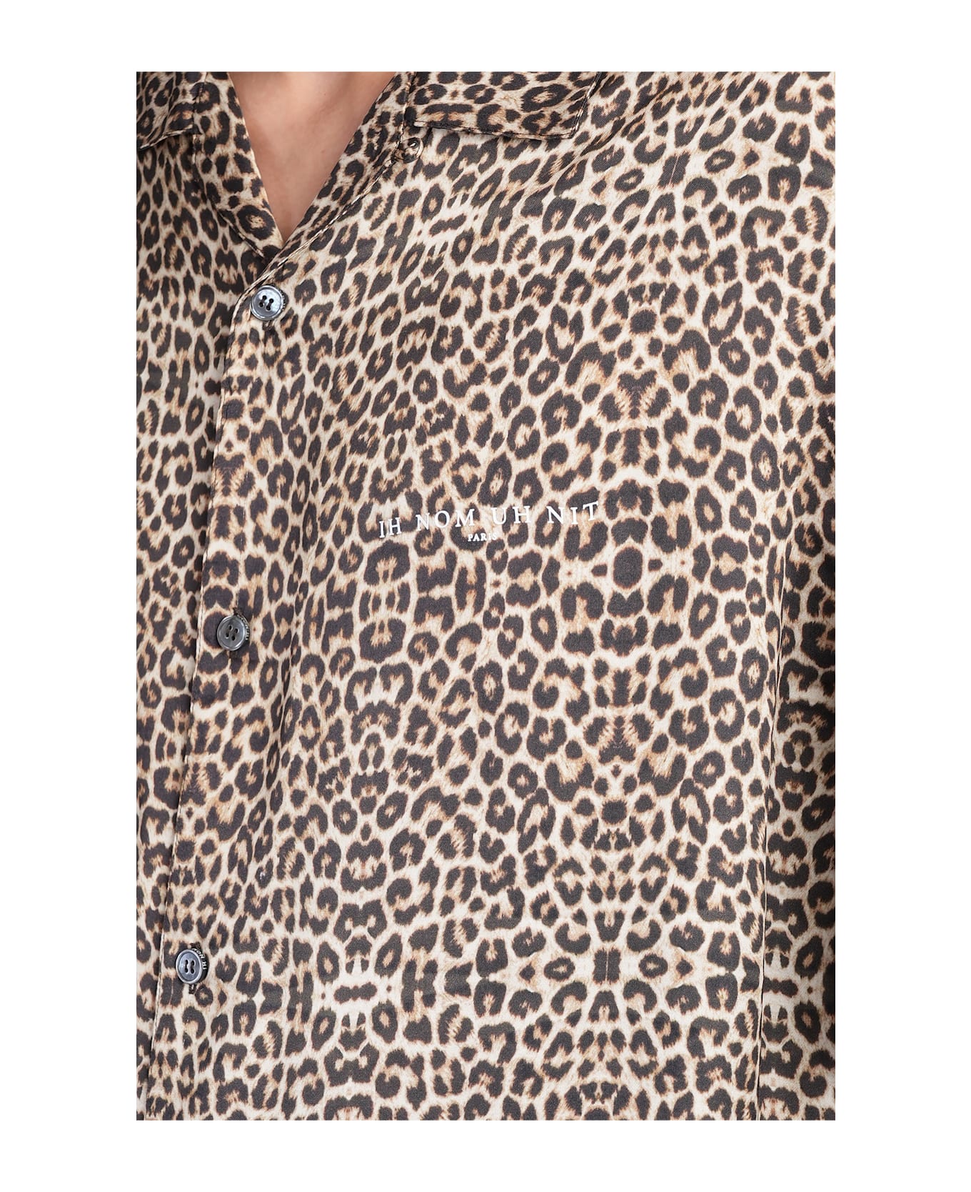 ih nom uh nit Shirt In Animalier Viscose - Animalier