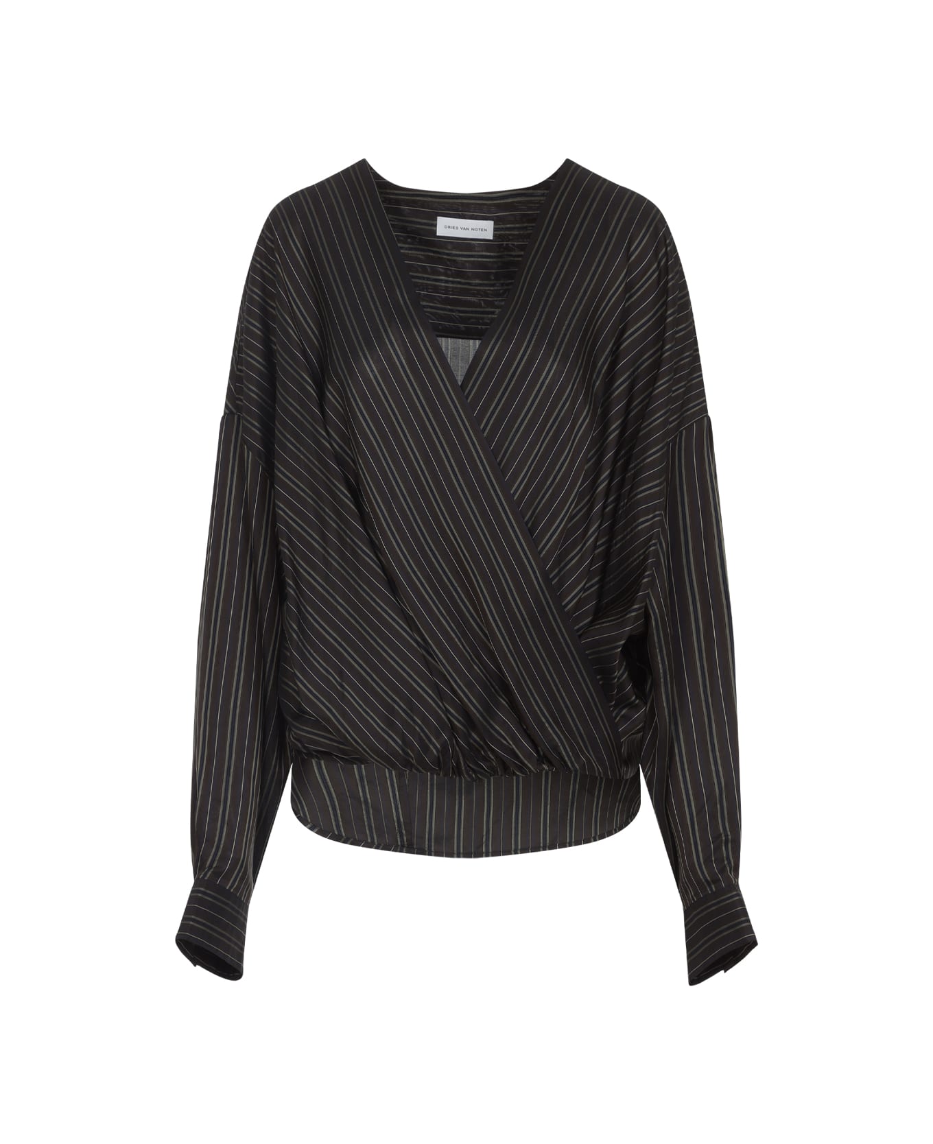 Dries Van Noten Camiel Blouse - Brown