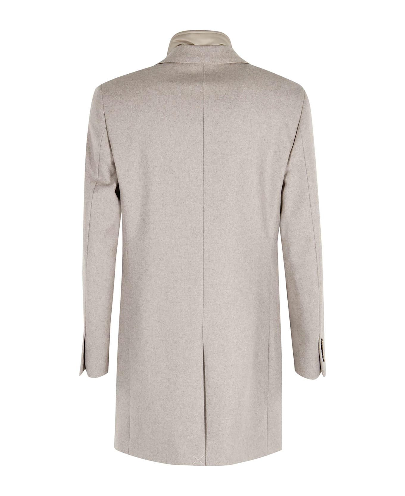 Fay Easy Db Coat - Carne Medio