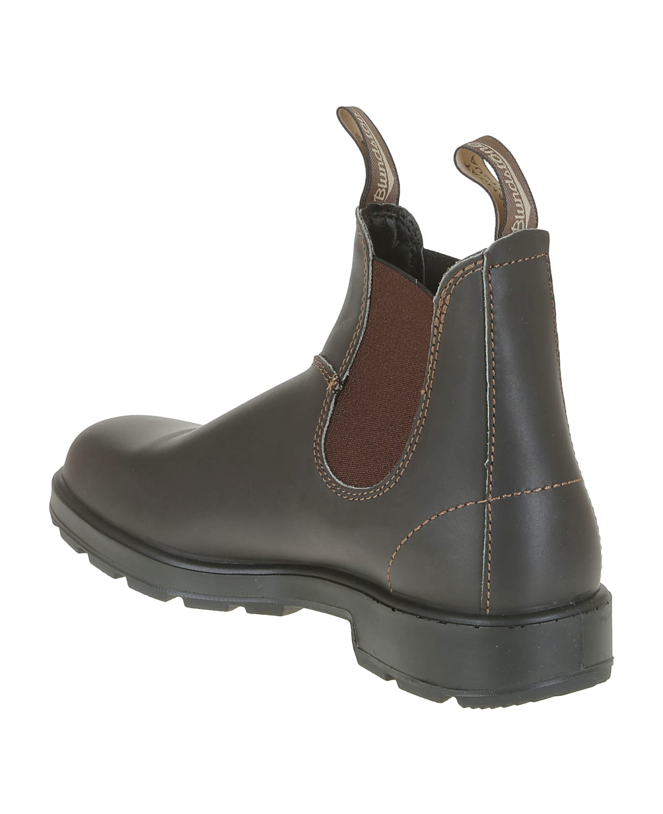 Blundstone 500 Stout Brown Leather - Stout Brown & Brown ブーツ