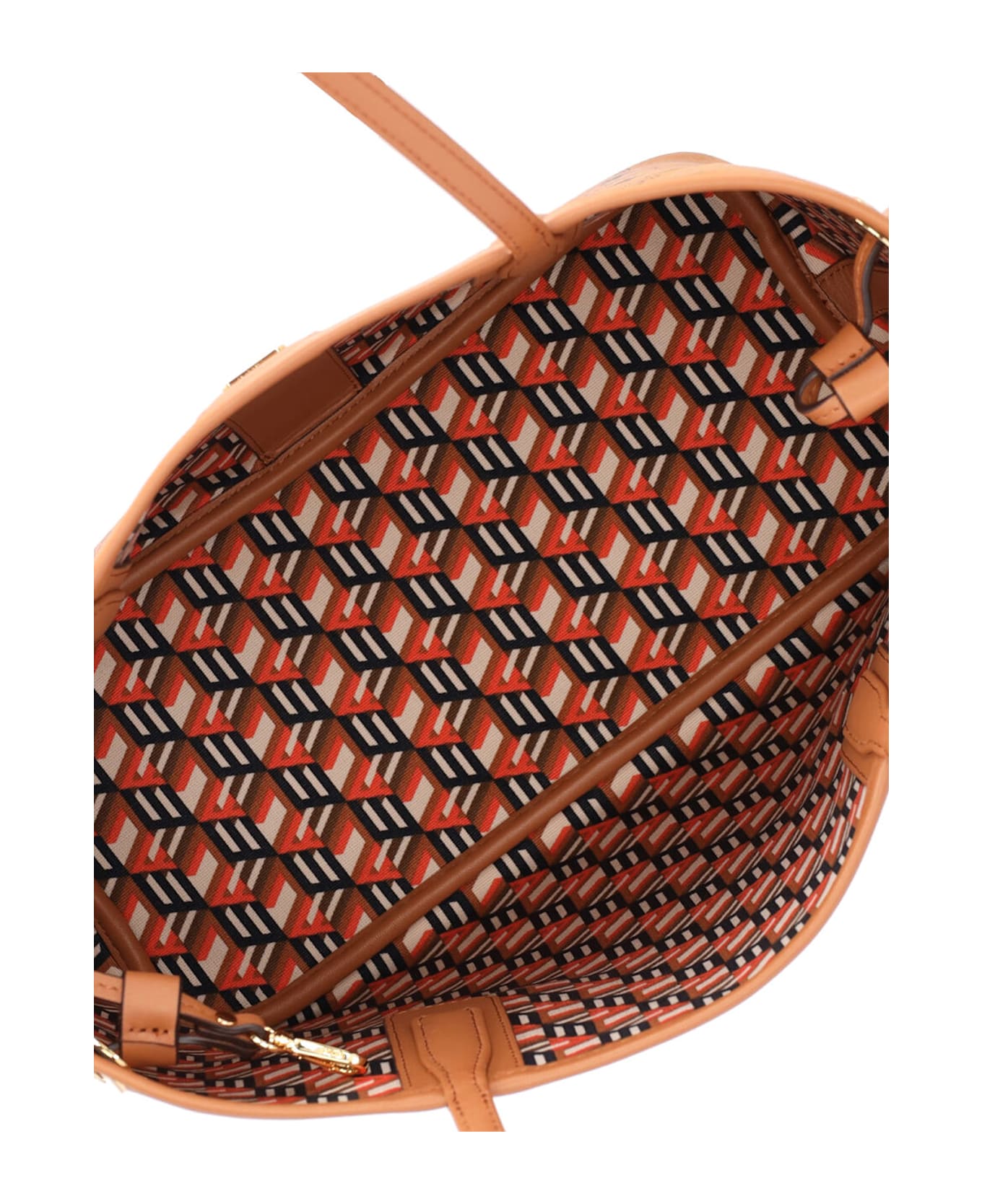 MCM Small Reversible Tote Bag "liz" - Brown