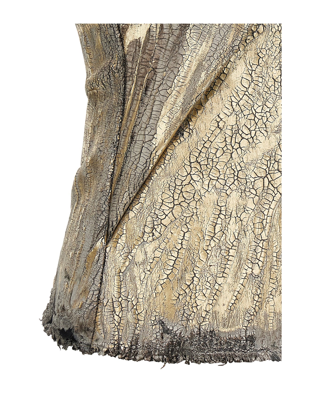 Rick Owens 
woven Prong
 Top - Gold