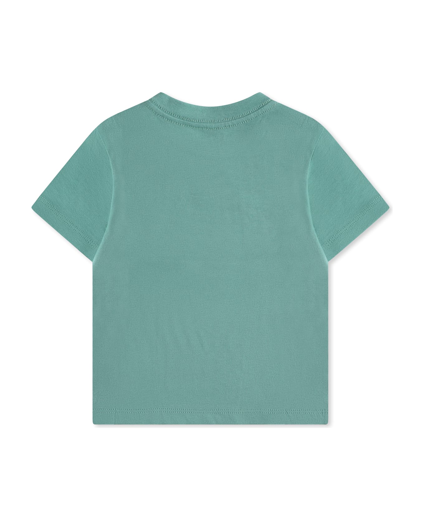 Ralph Lauren Green T-shirt For Baby Boy With Polo Bear - Green