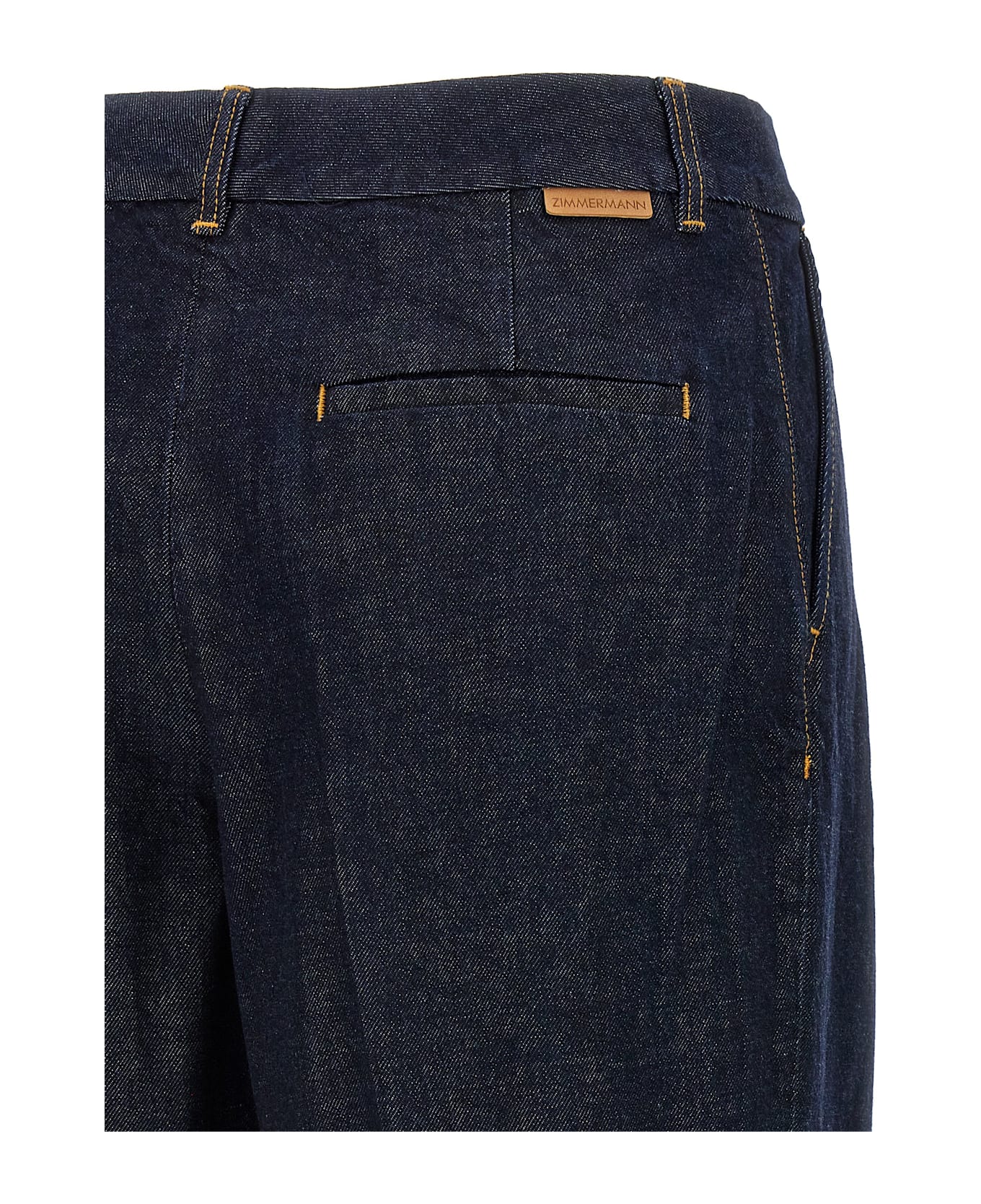 Zimmermann 'illustration Denim' Jeans - Blue