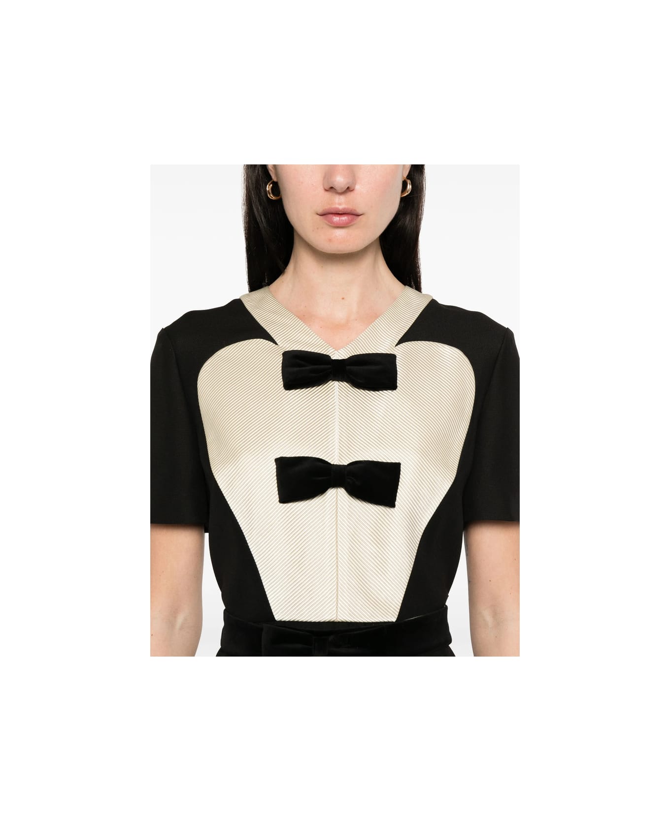 Valentino Dress - BLACK/NEUTRALS