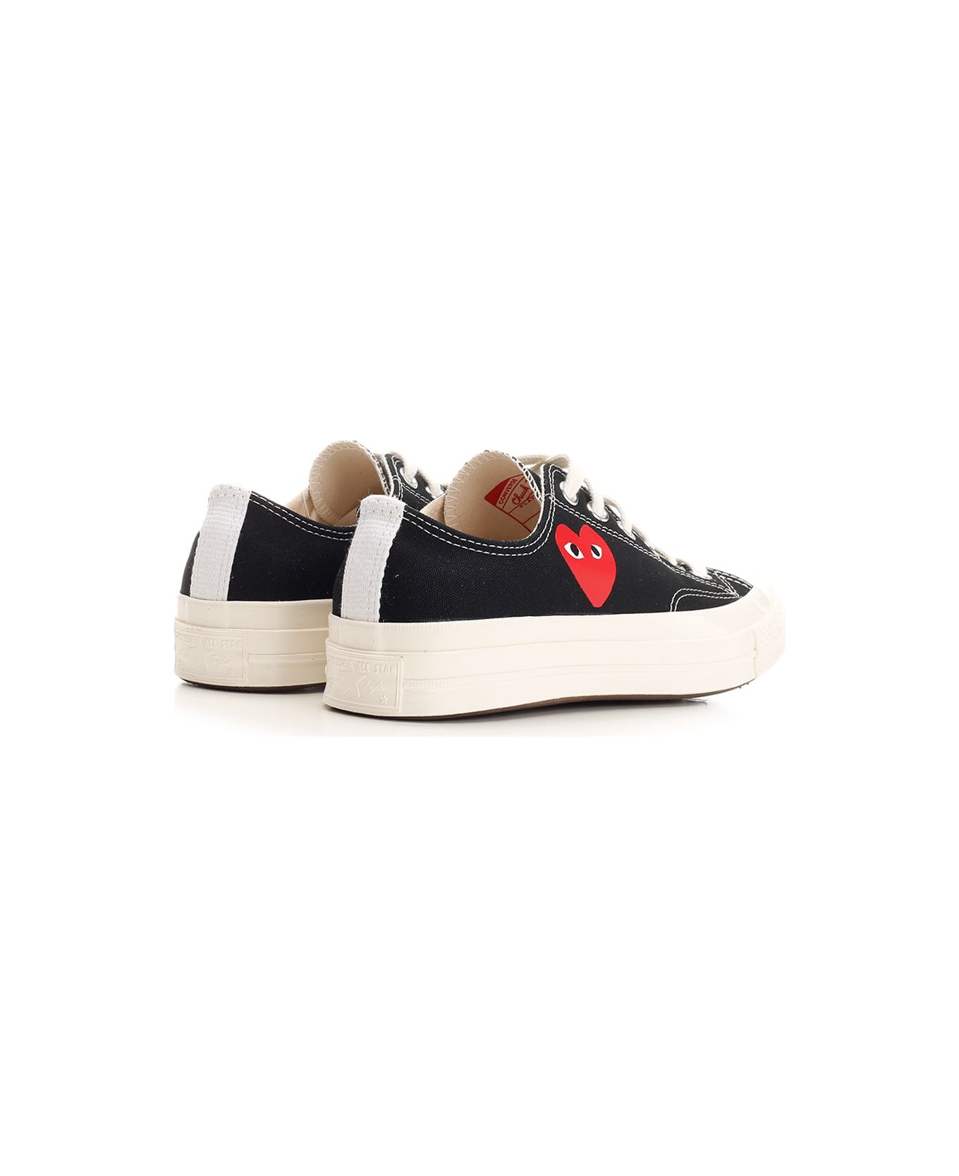 Comme des Garçons Play Converse 
chuck Taylor All Star
 - Black