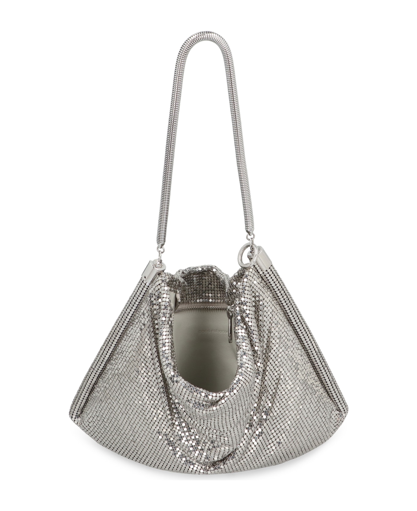 Paco Rabanne Chainmail Pocket Bag - SILVER トートバッグ