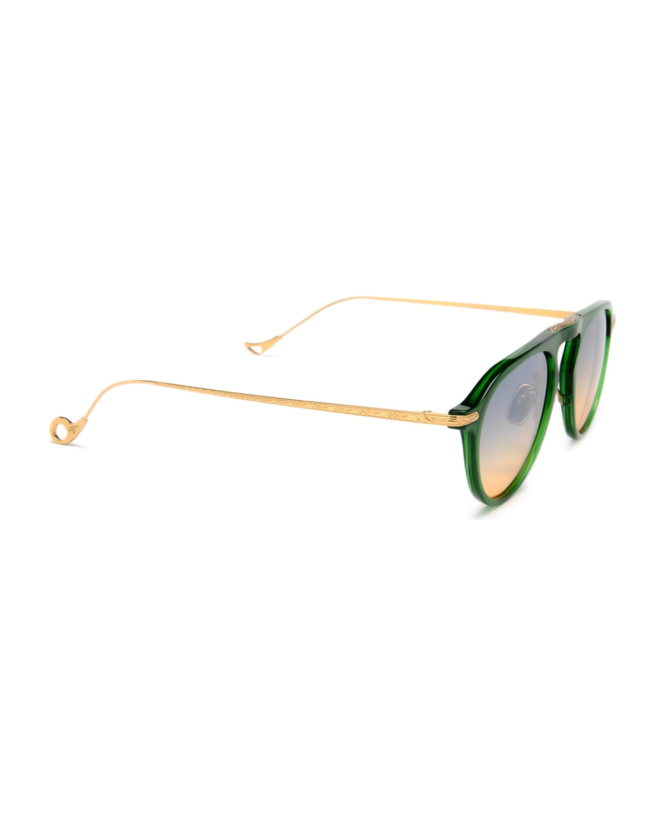 Eyepetizer Steven Transparent Green Sunglasses - Transparent Green