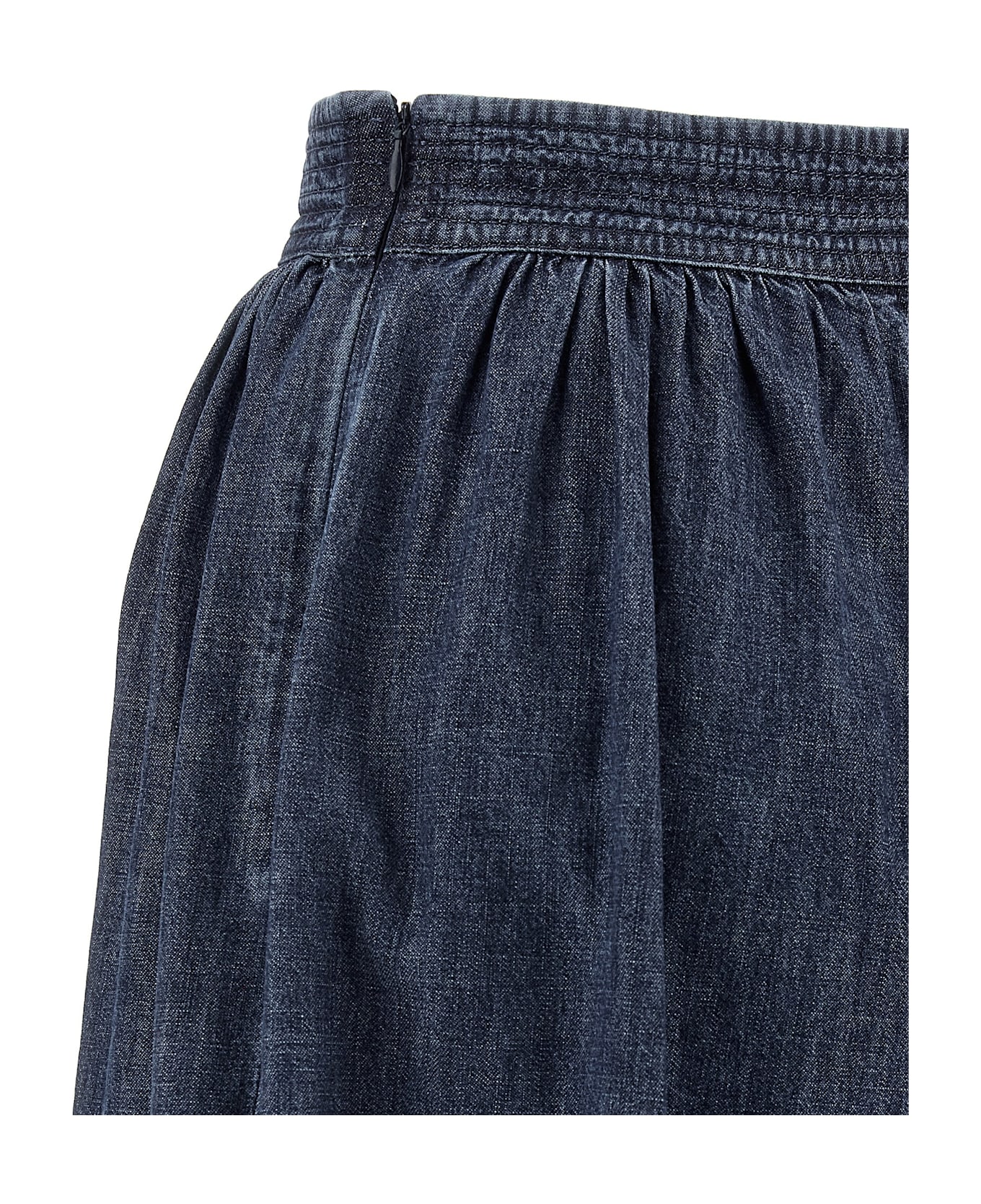 Valentino Garavani Denim Chambray Pants - Blue