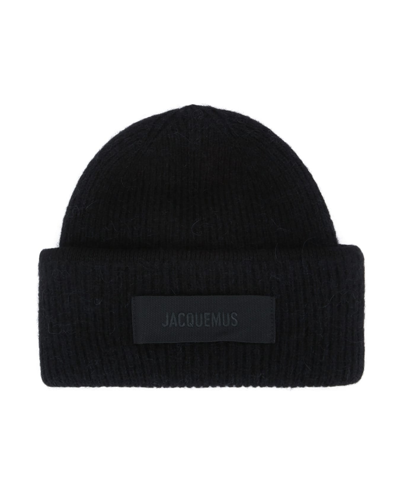 Jacquemus Le Bonnet Gros Grain - Black