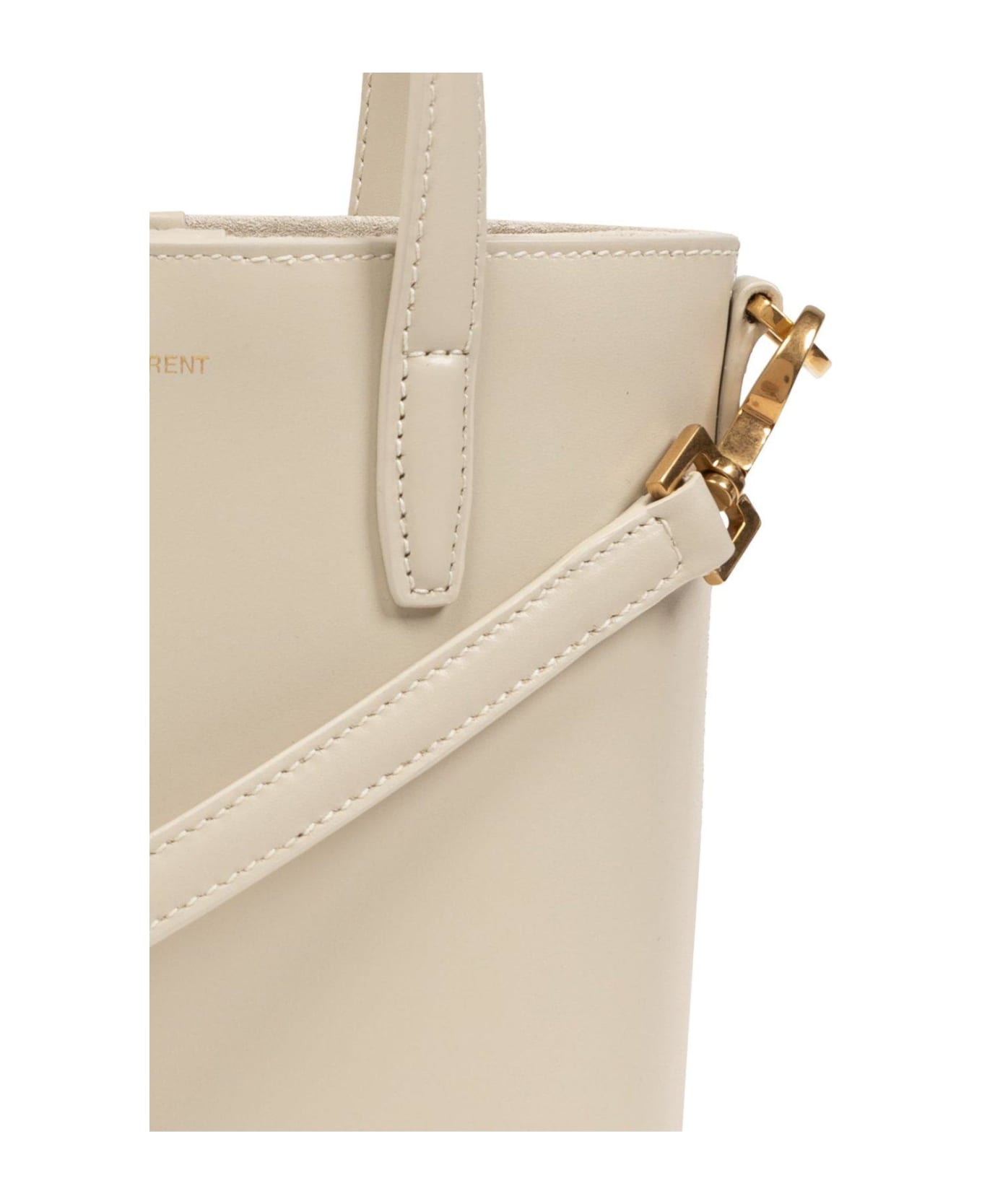 Saint Laurent Mini Toy Shopping Bag - BEIGE