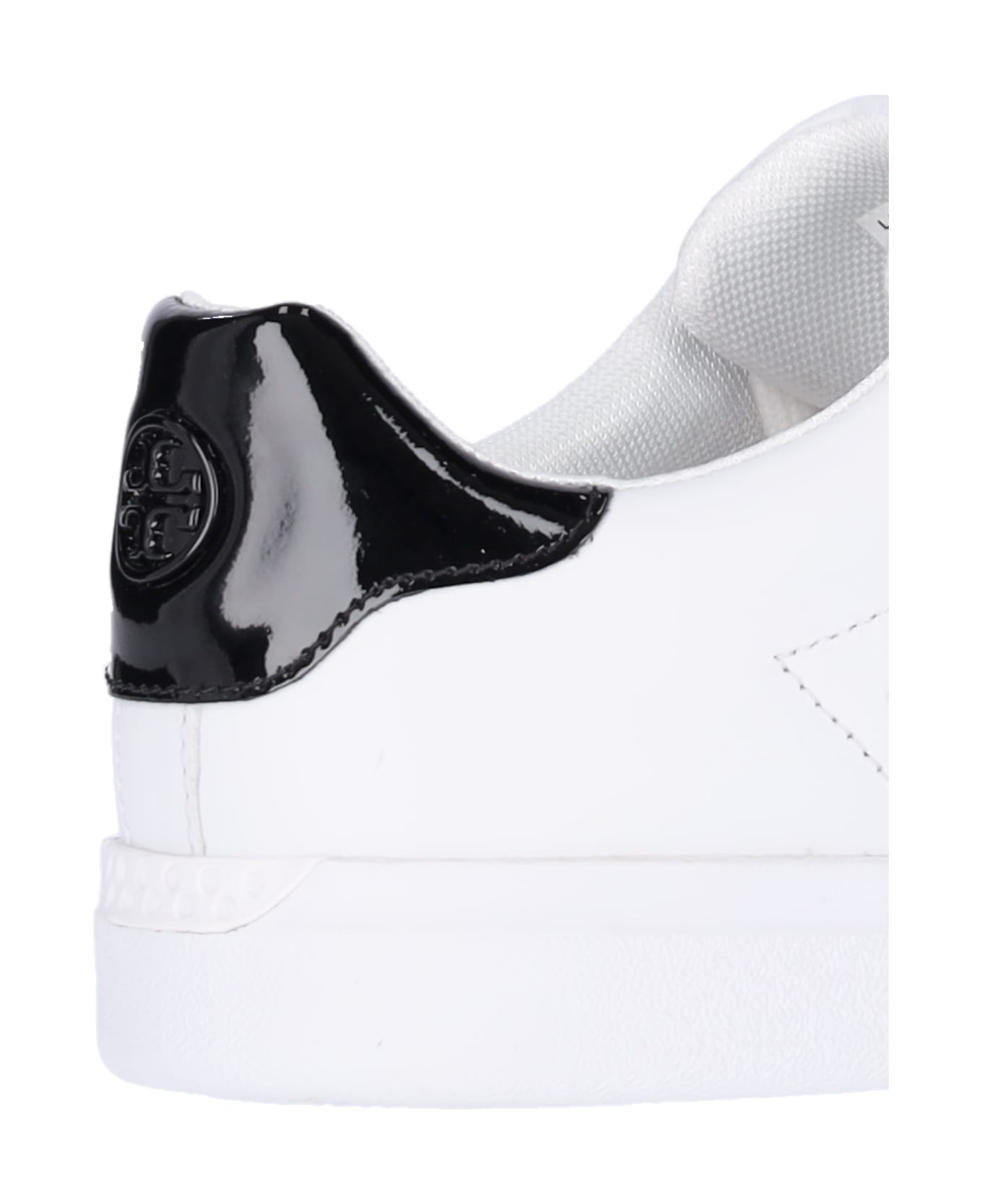 Tory Burch Leather Sneakers - White