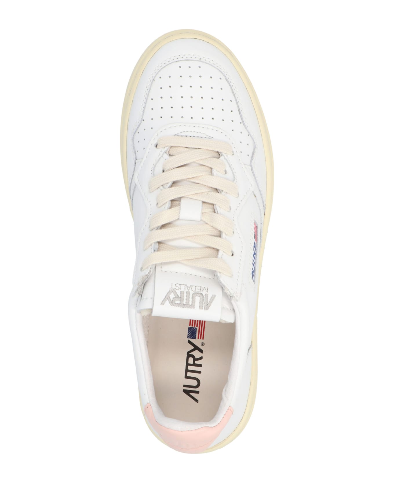 Autry 'medalist Low' Sneaker - Pink