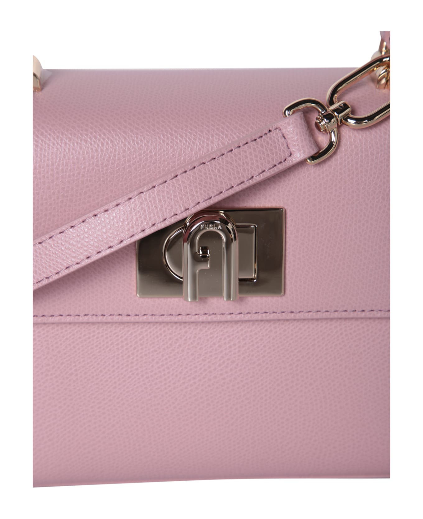 Furla 1927 Twist-lock Mini Tote Bag - Pink