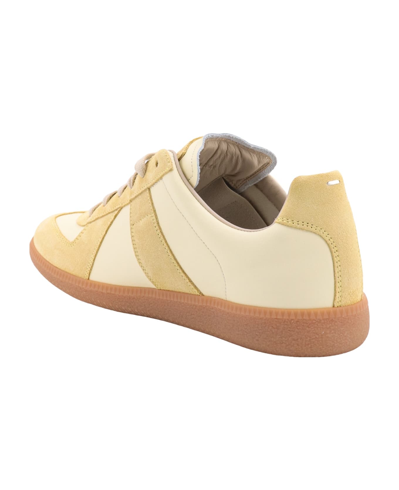 Maison Margiela Replica Leather Sneakers - Yellow スニーカー