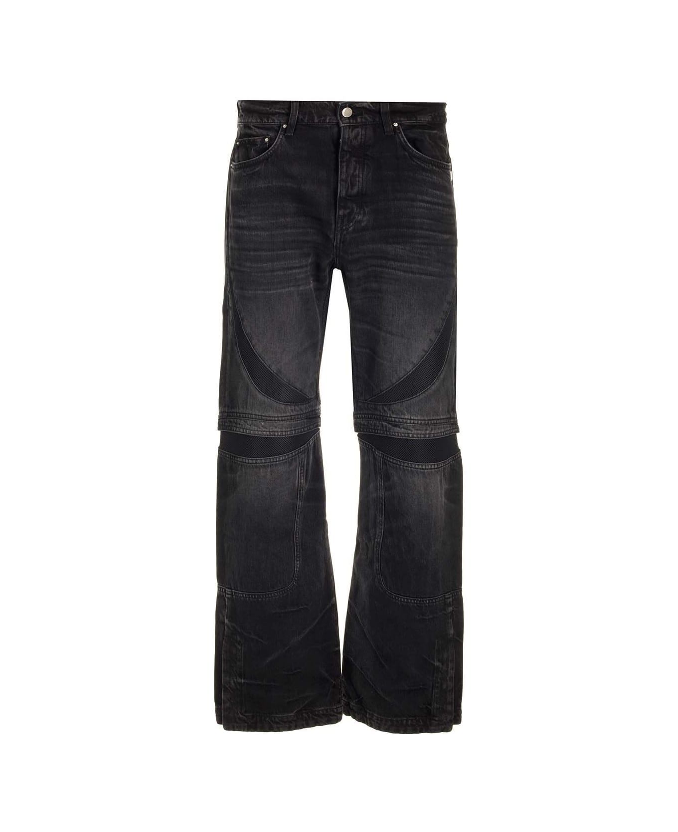AMIRI Black Baggy Fit Jeans - Black