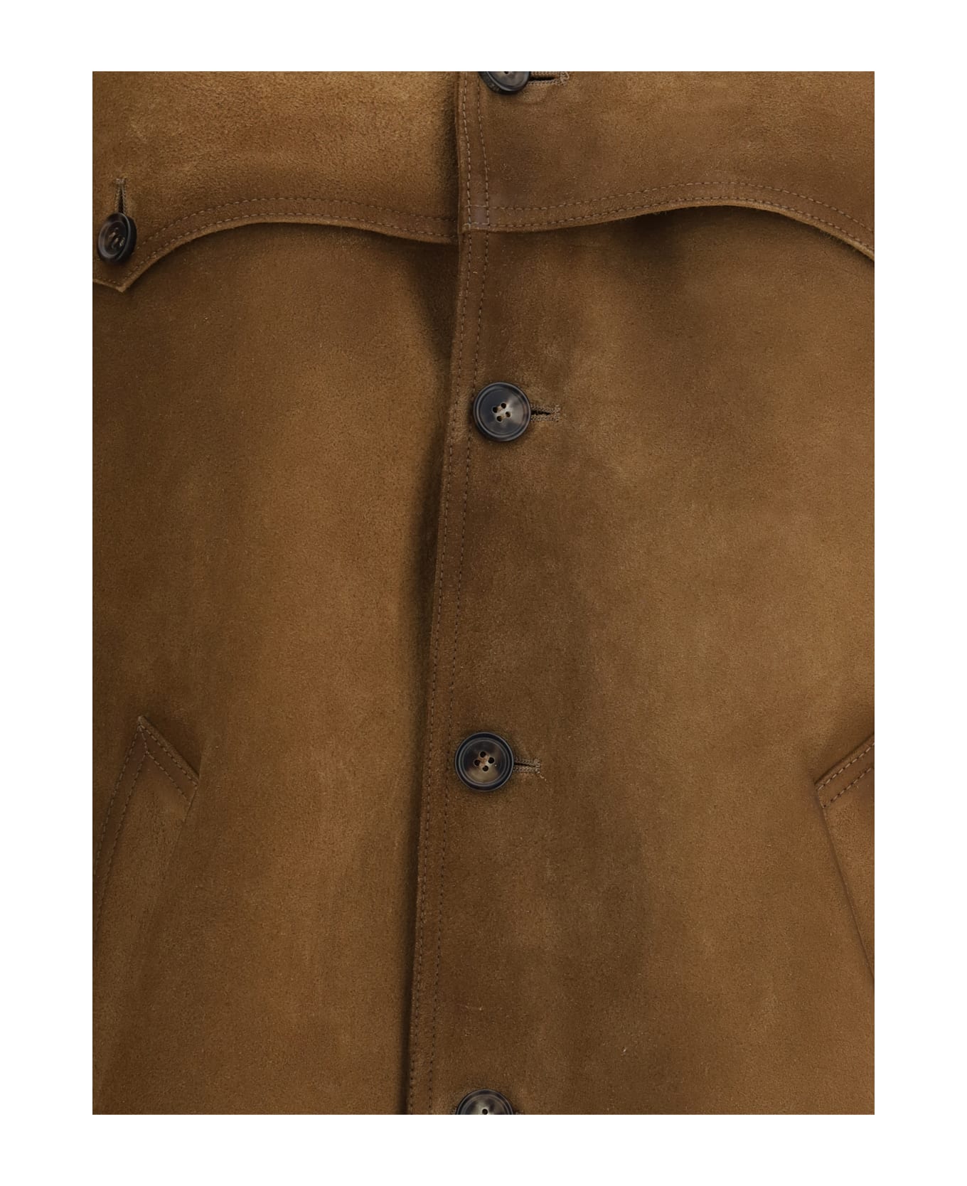 Prada Leather Jacket - Tabacco