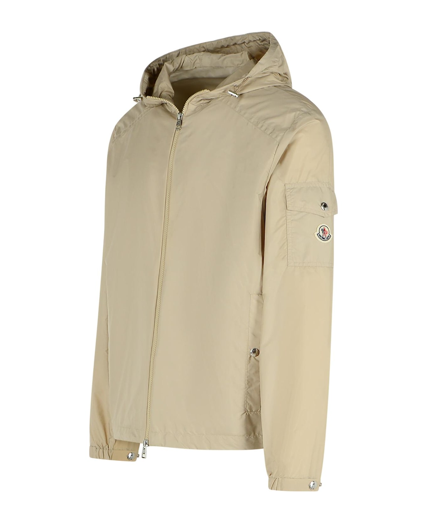 Moncler 'ettache' Beige Polyamide Jacket - Beige