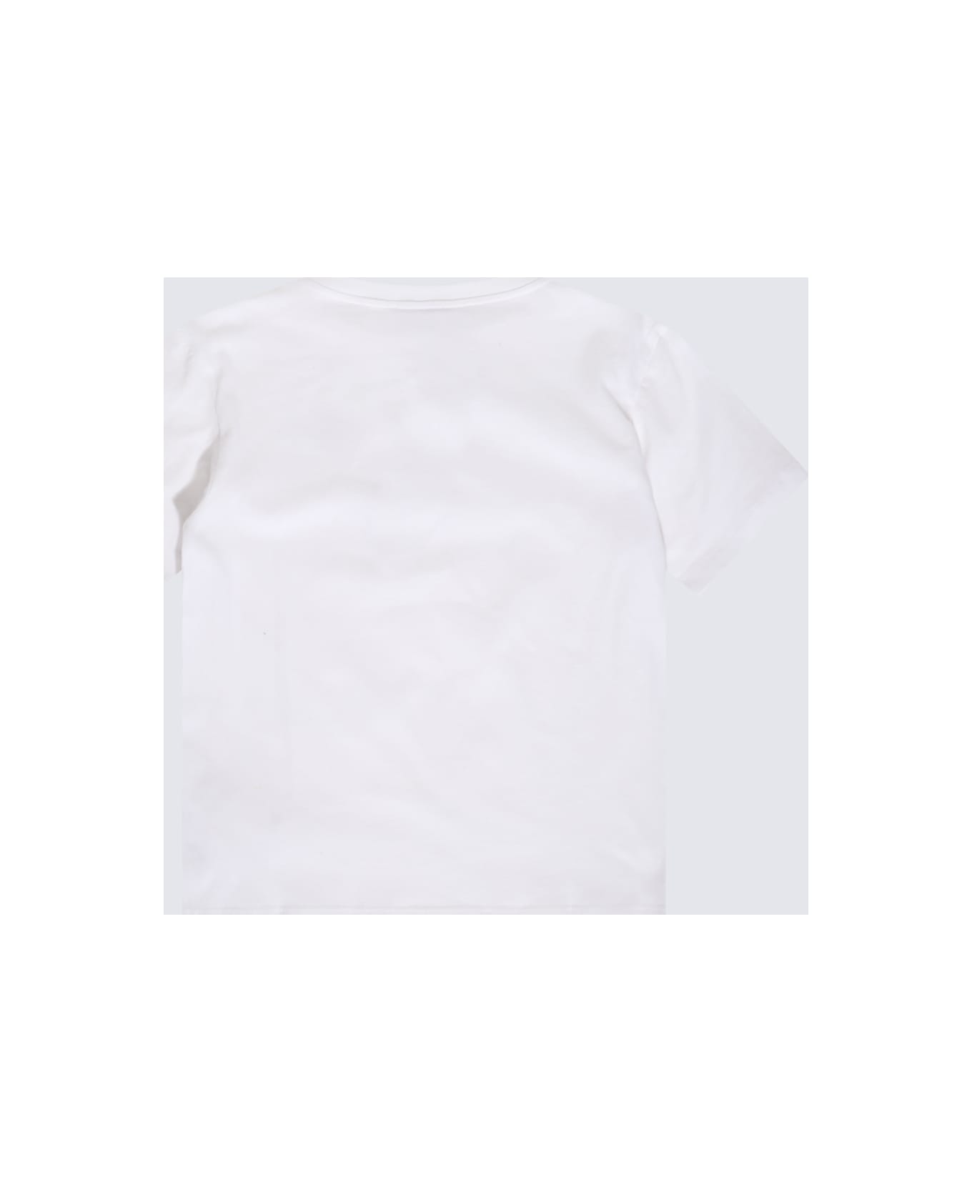BOSS J25N50 Short Sleeve Polo White Cotton T-shirt - White